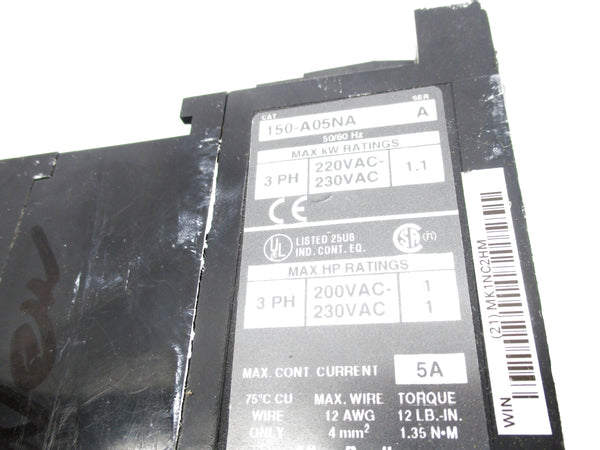 ALLEN BRADLEY 150-A05NA SER. A NSNP