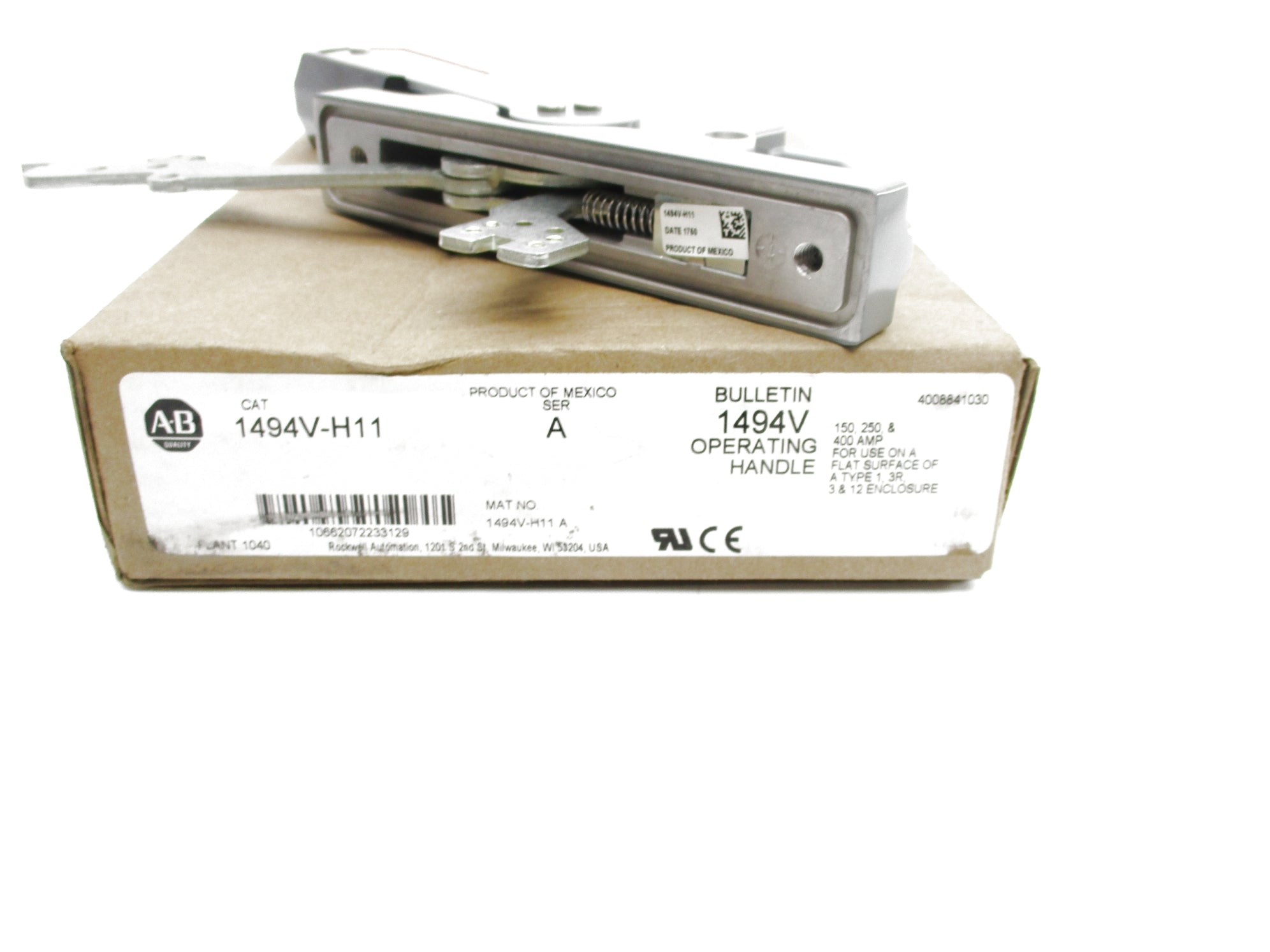 ALLEN BRADLEY 1494V-H11 SER. A (BR/WH) NSMP