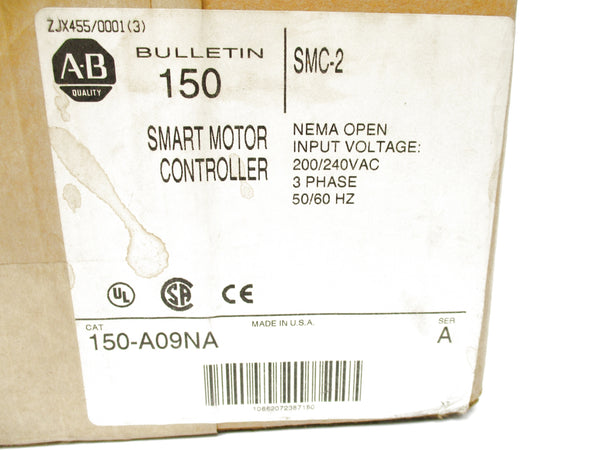 ALLEN BRADLEY 150-A09NA SER. A (BR/WH) NSNP