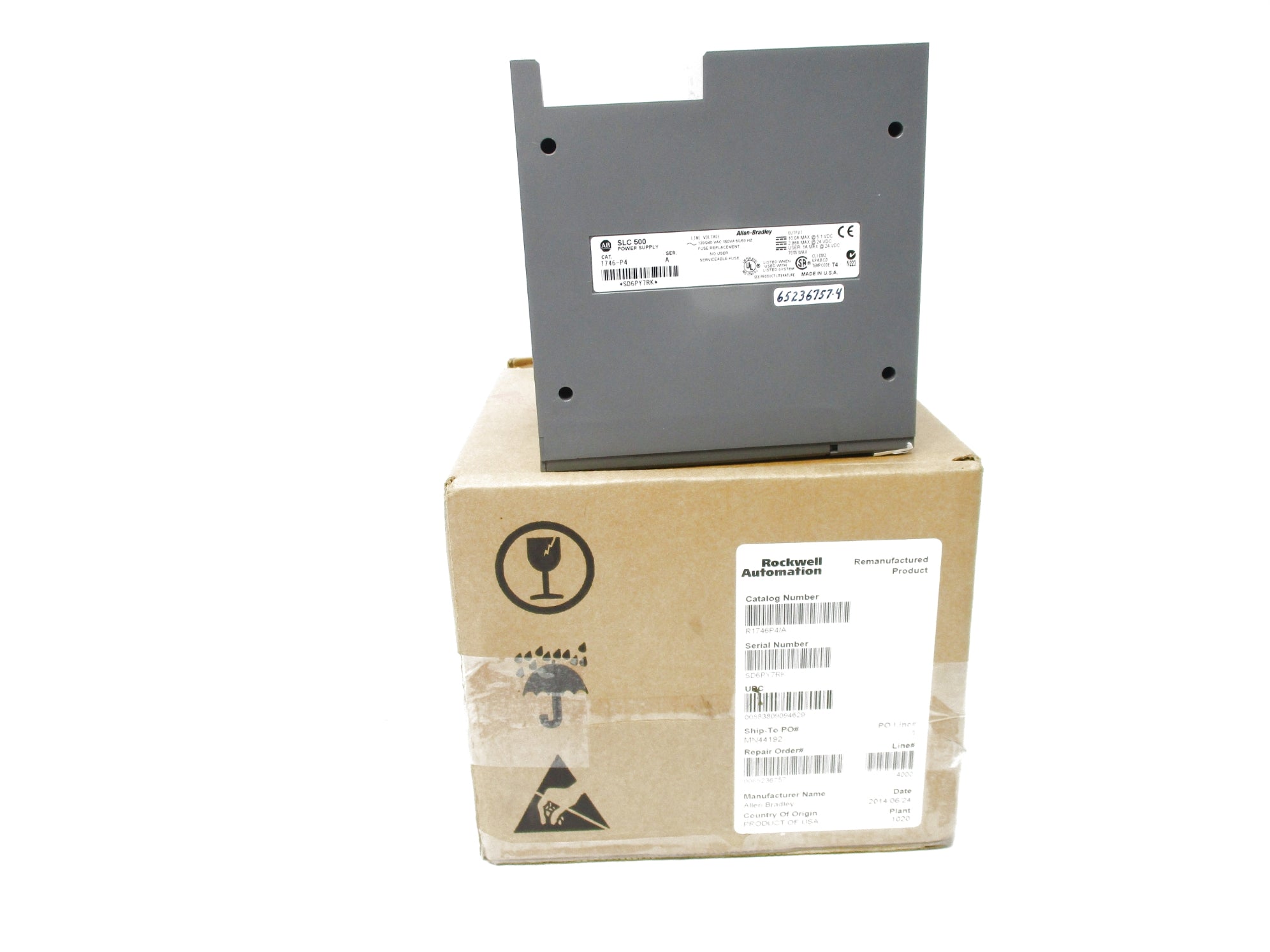 ROCKWELL AUTOMATION 1746P4 SER. A REMAN