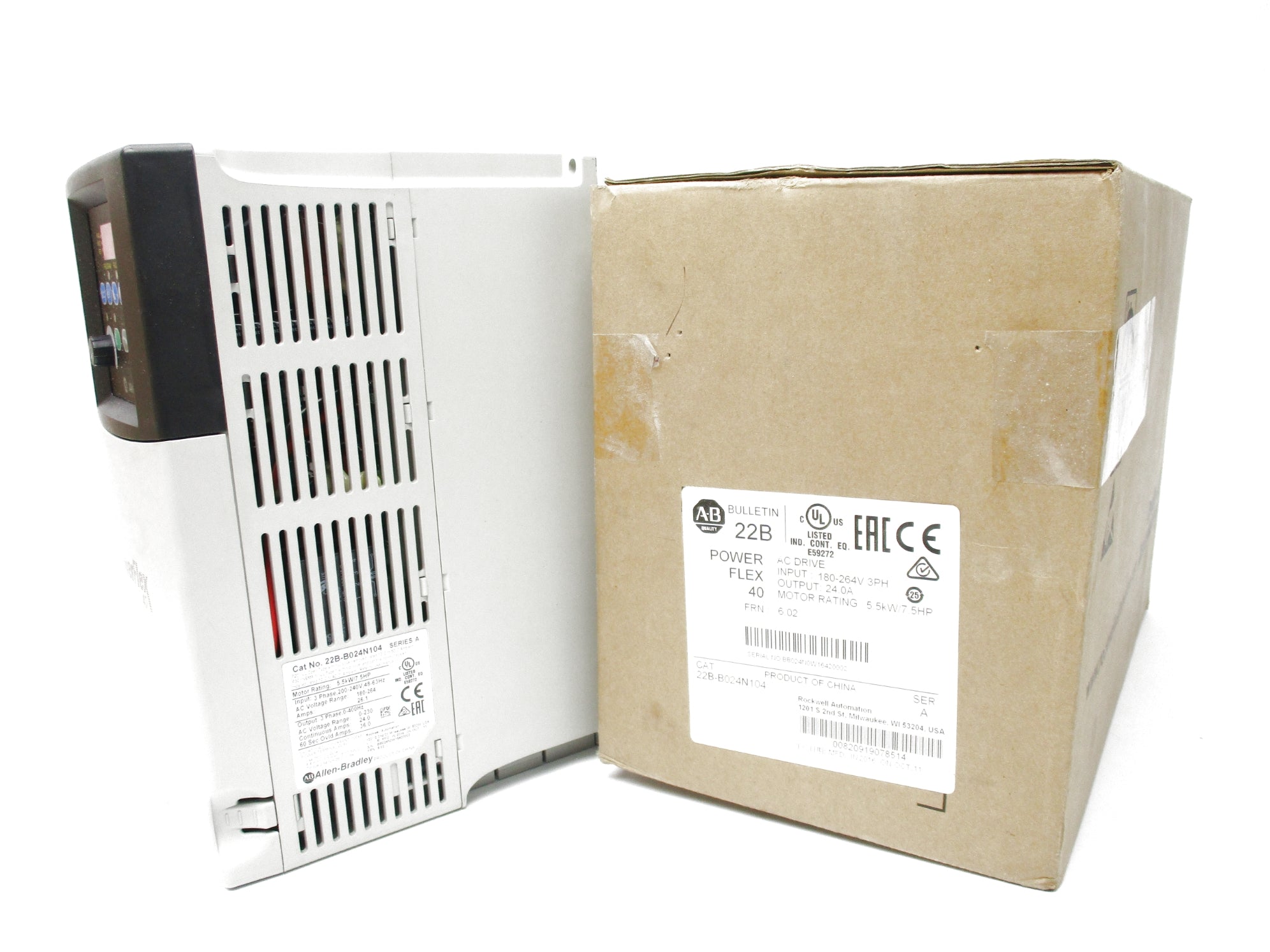 ALLEN BRADLEY 22B-B024N104 SER. A NSMP