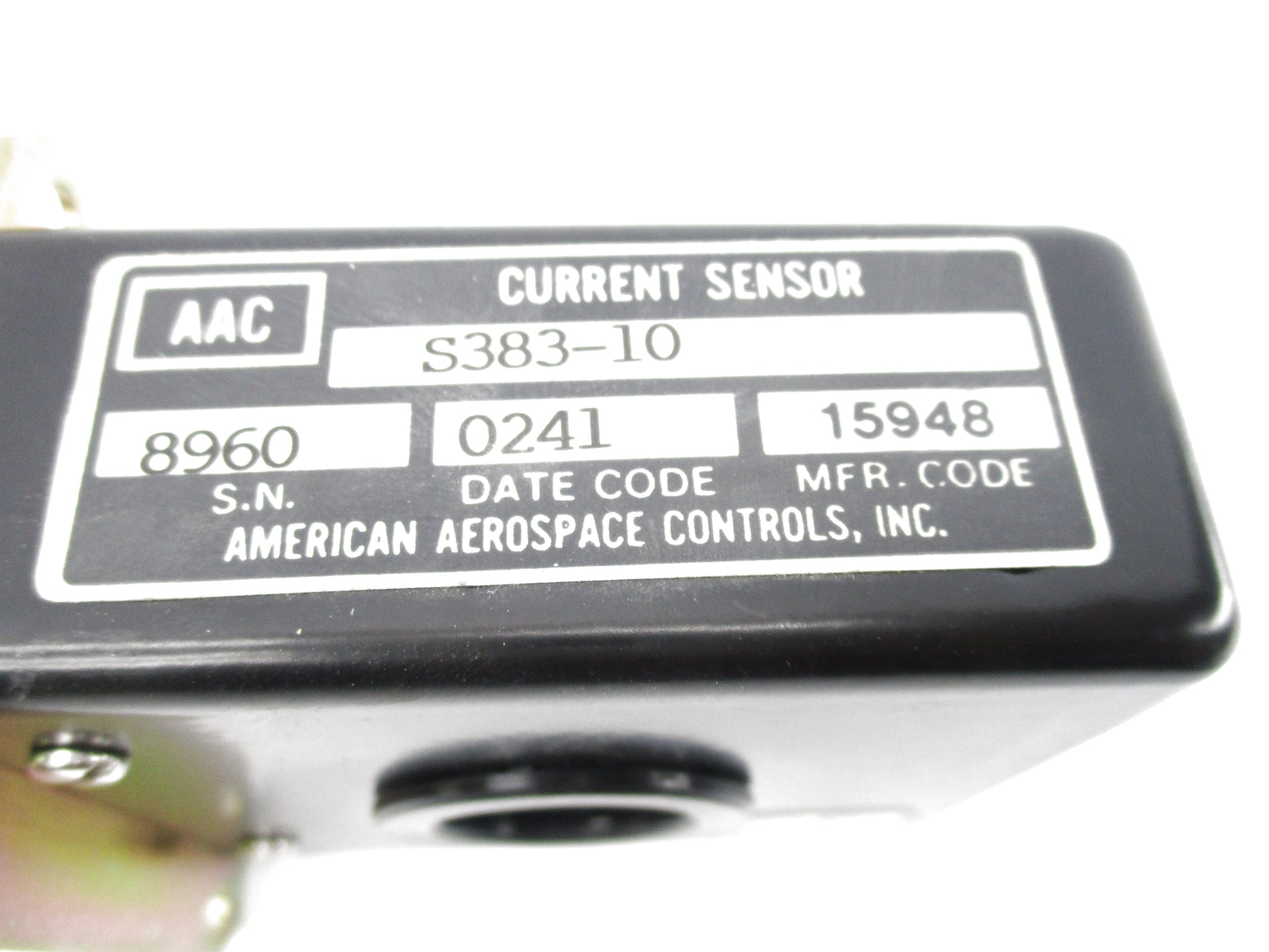 AMERICAN AEROSPACE CONTROLS S383-10 NSNP