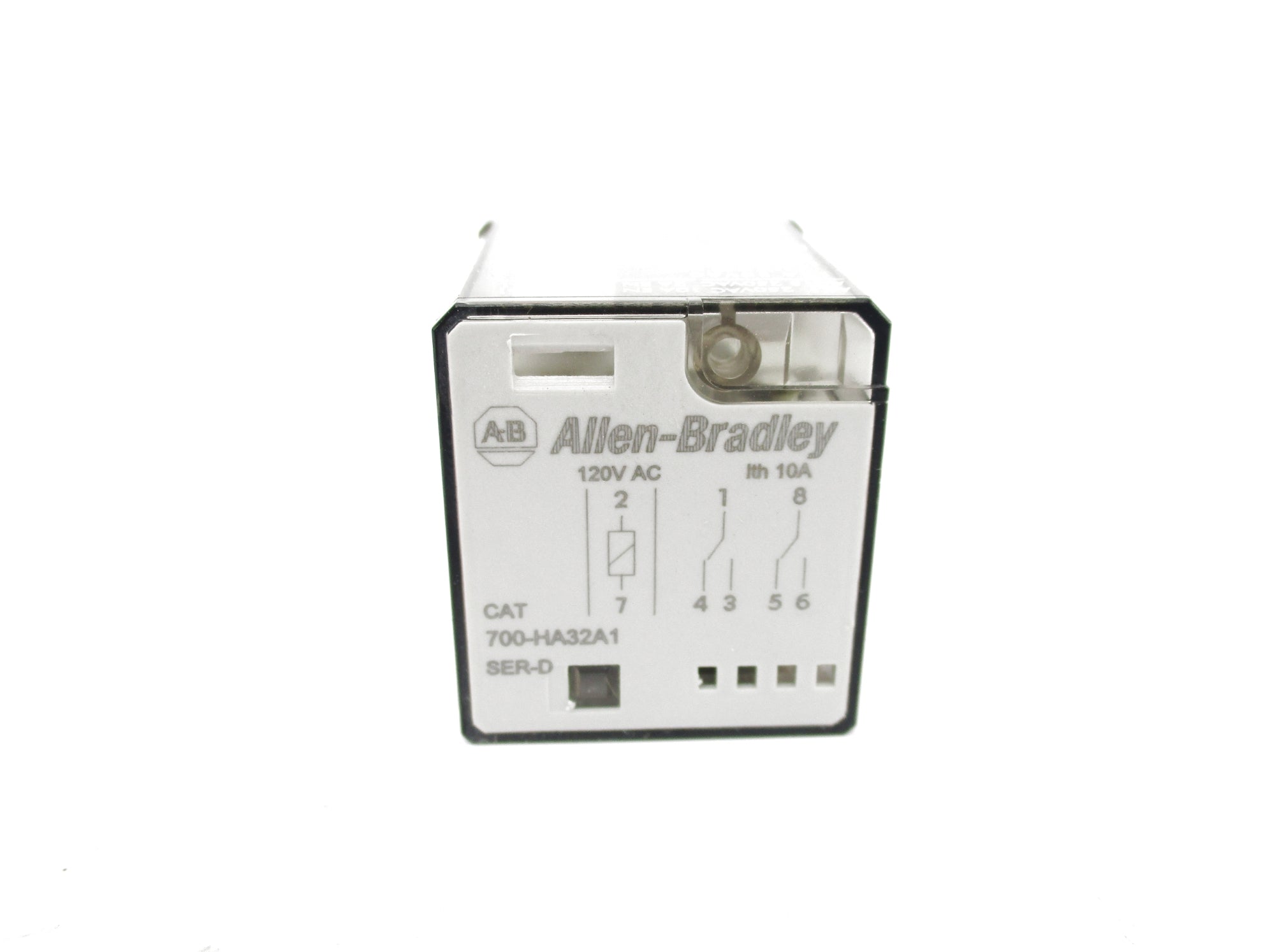 ALLEN BRADLEY 700-HA32A1 SER.D 120VAC 10A UNMP