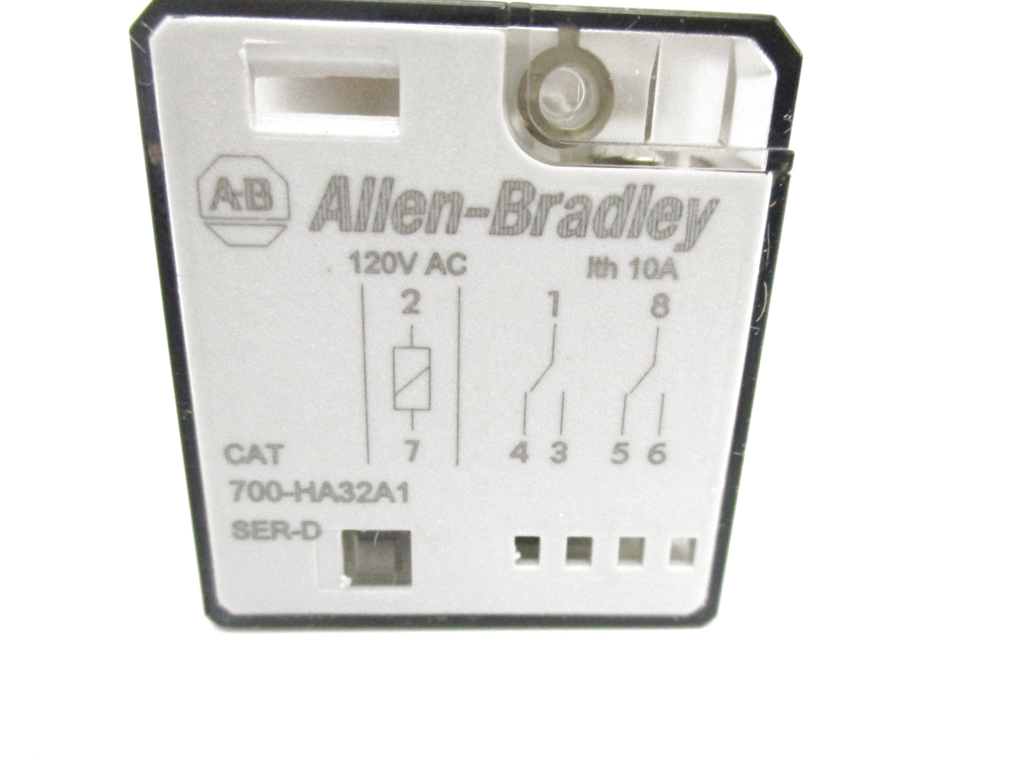ALLEN BRADLEY 700-HA32A1 SER.D 120VAC 10A UNMP