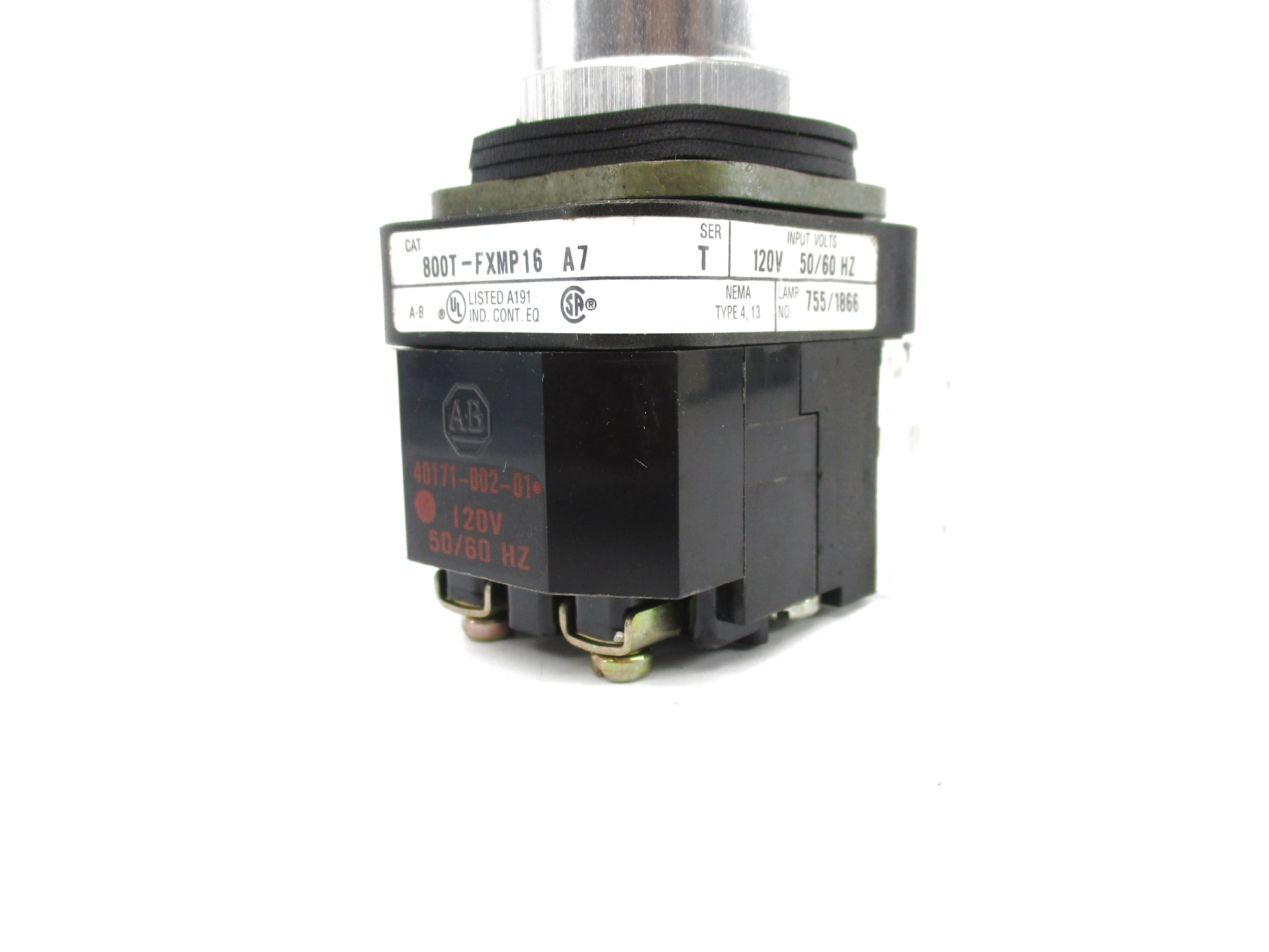 ALLEN BRADLEY 800T-FXMP16RA7 SER. T (GY/BL) NSMP