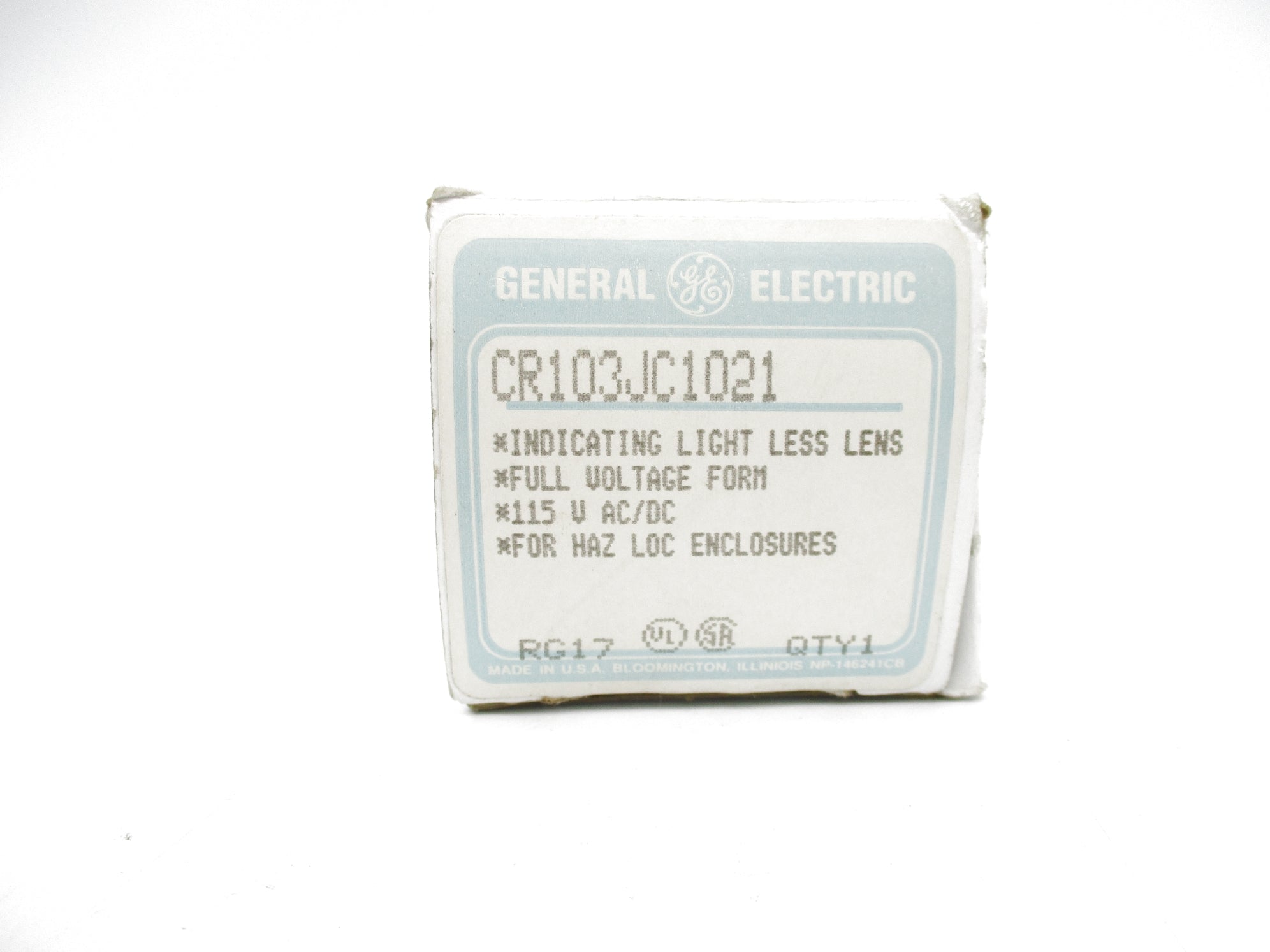 GENERAL ELECTRIC CR103JC1021 NSMP