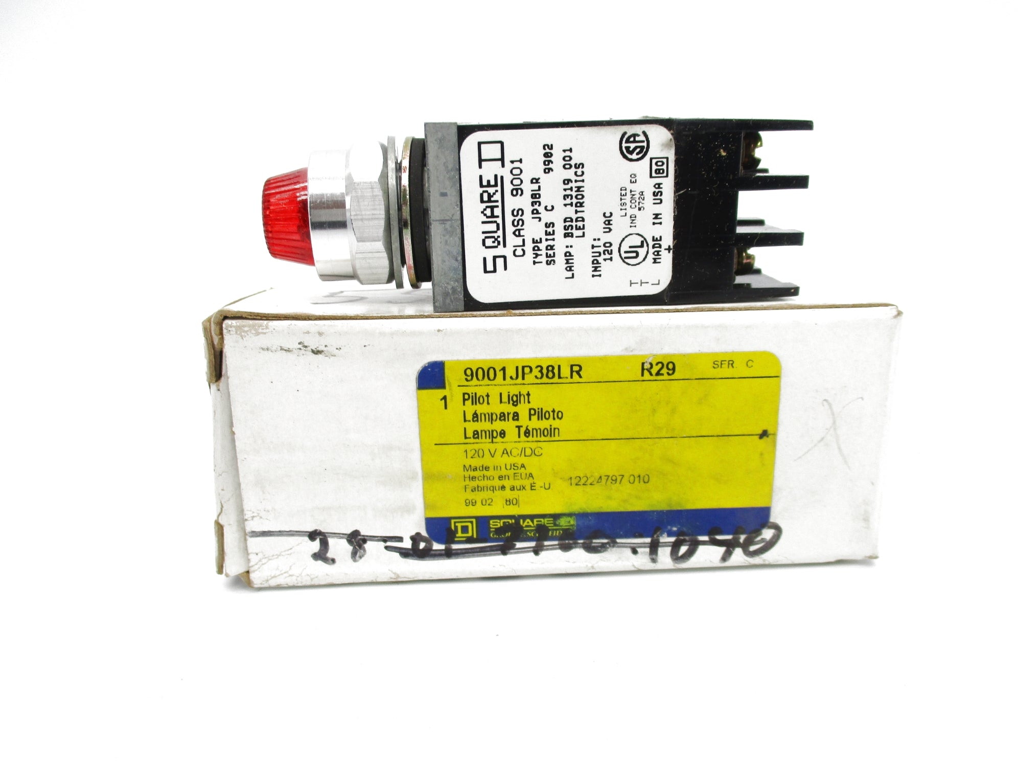 SQUARE D 9001JP38LRR29 SER. C NSMP