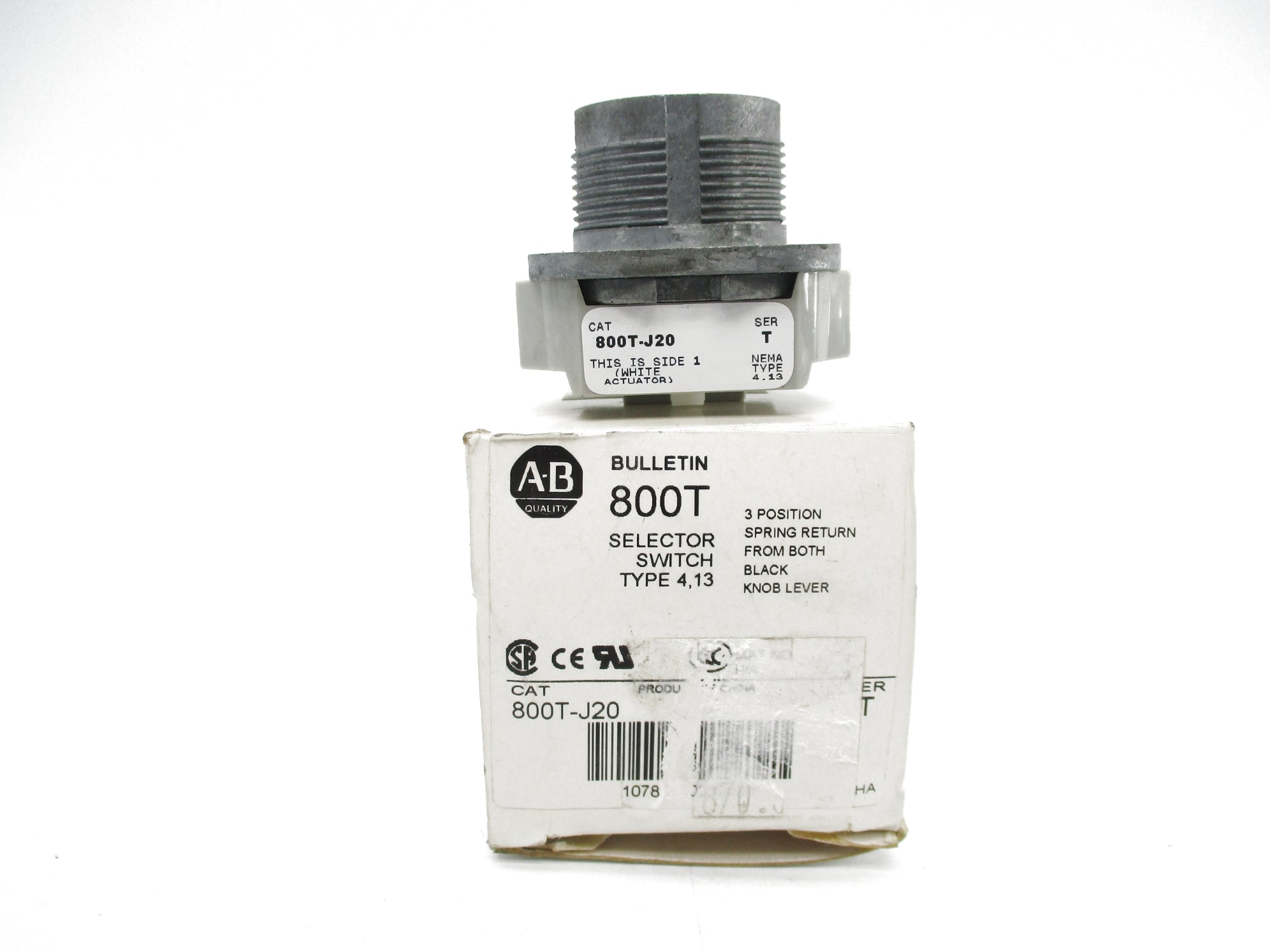 ALLEN BRADLEY 800T-J20 SER. T (WH) NSMP