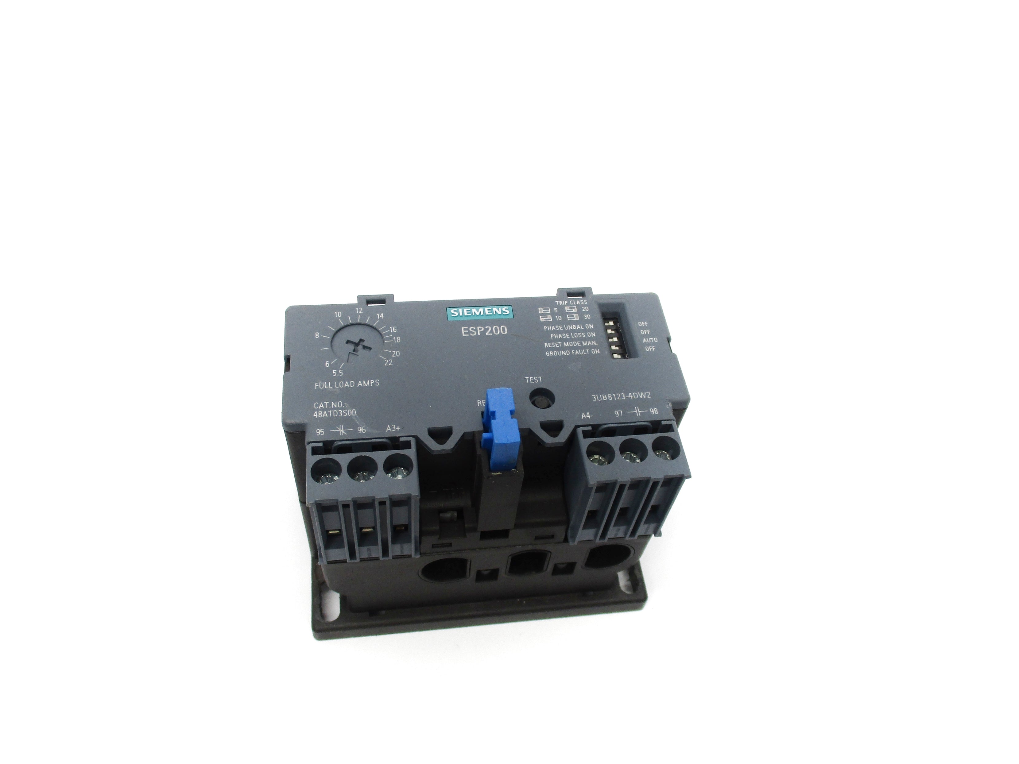 SIEMENS 48ATD3S00 600VAC 5.5-22AMPS UNMP