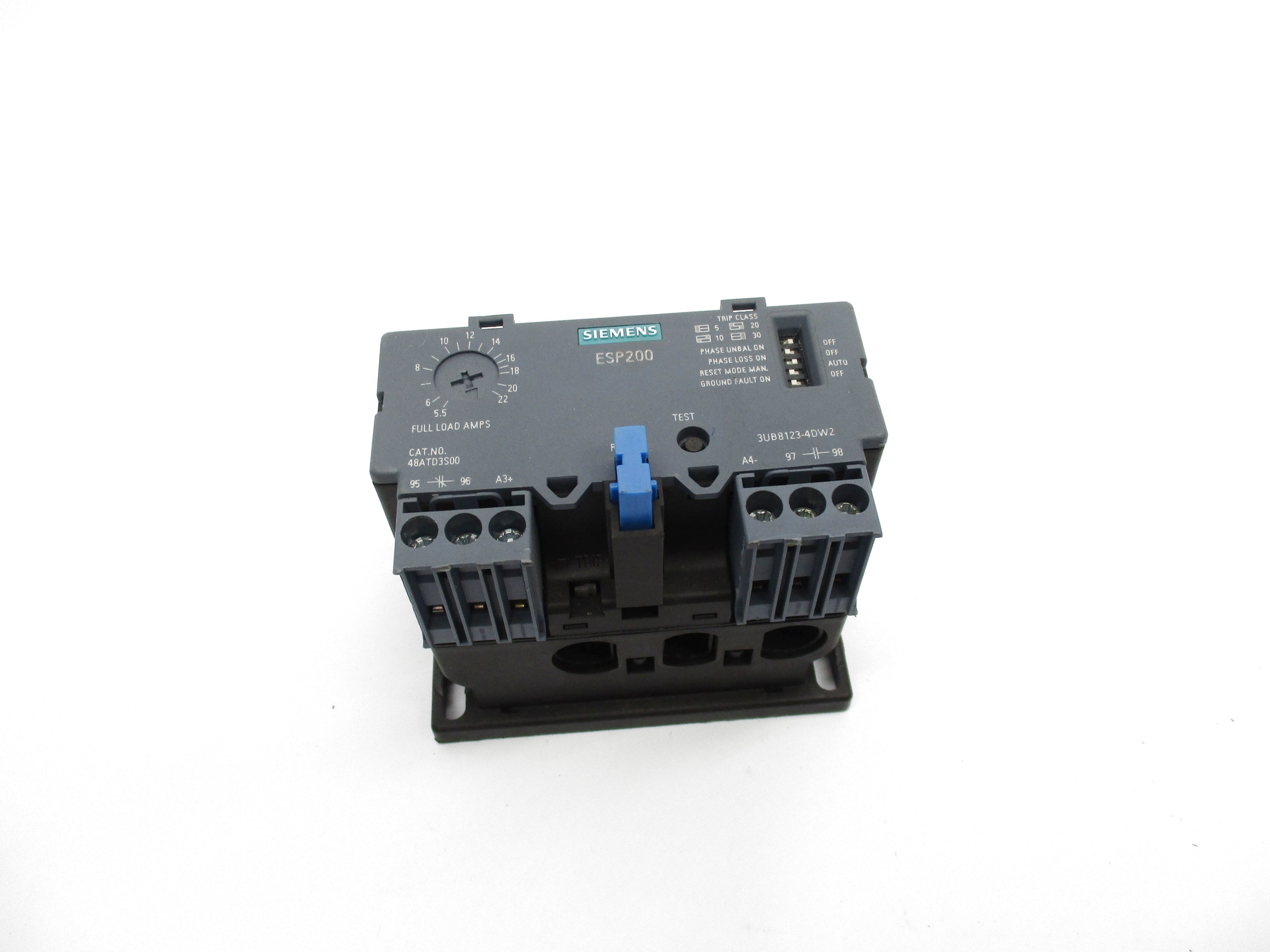 SIEMENS 48ATD3S00 600VAC 5.5-22AMPS UNMP