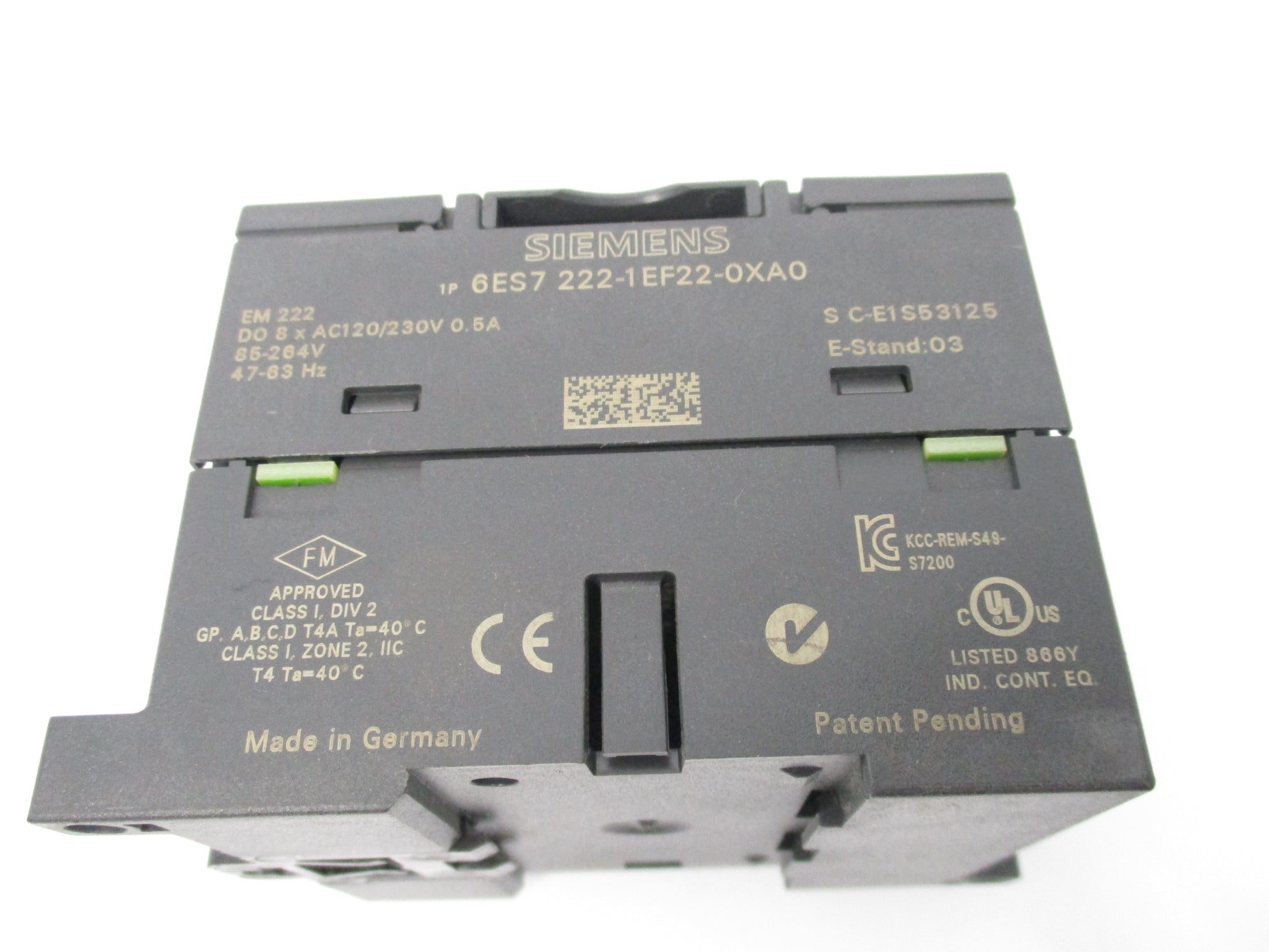SIEMENS 6ES7-222-1EF22-0XA0 230V 0.5A NSNP