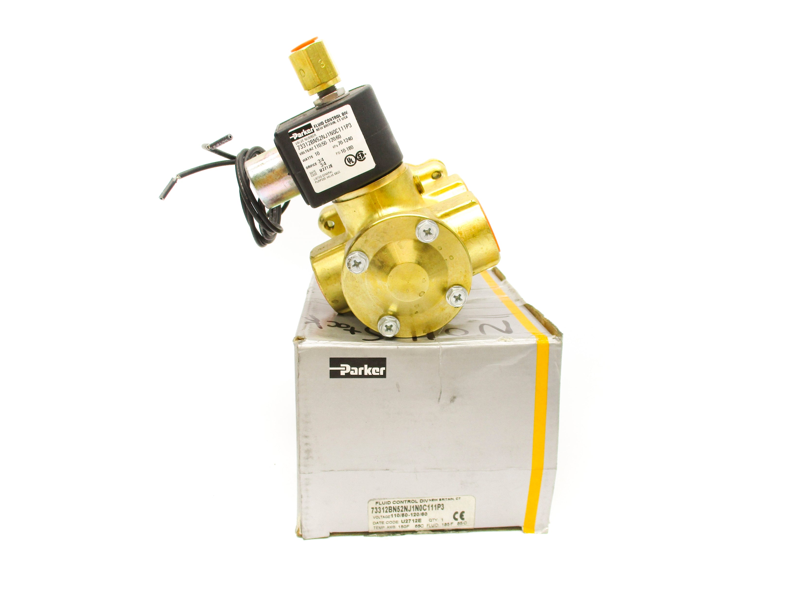 PARKER 73312BN52NJ1N0C111P3 110/120V 10-180PSI NSMP