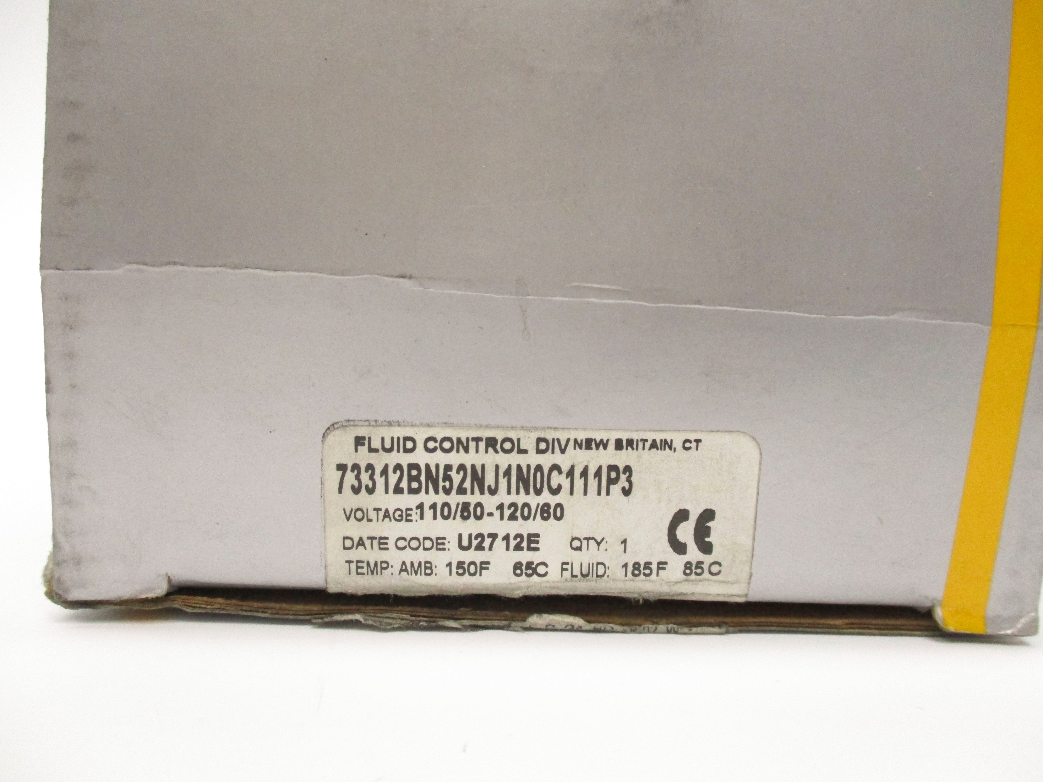 PARKER 73312BN52NJ1N0C111P3 110/120V 10-180PSI NSMP