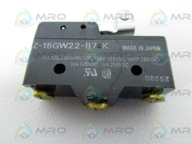 OMRON Z-15GW22-B7K  BASIC SWITCH *NEW NO BOX*