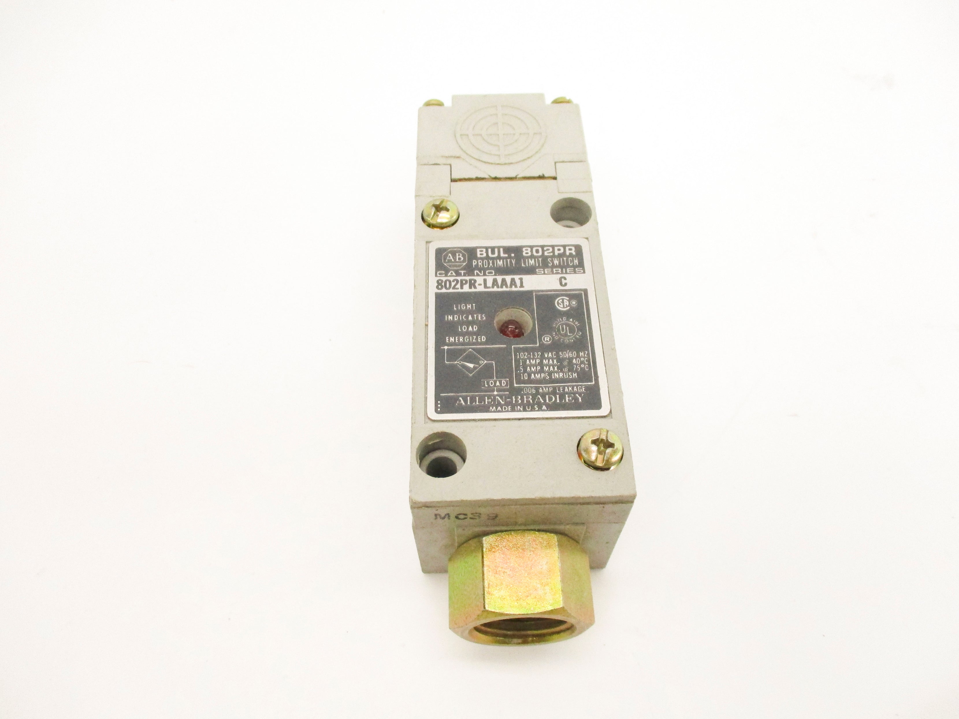 INDUSTRIAL SPARE PART 802PR-LAAA1 SER.C NSNP