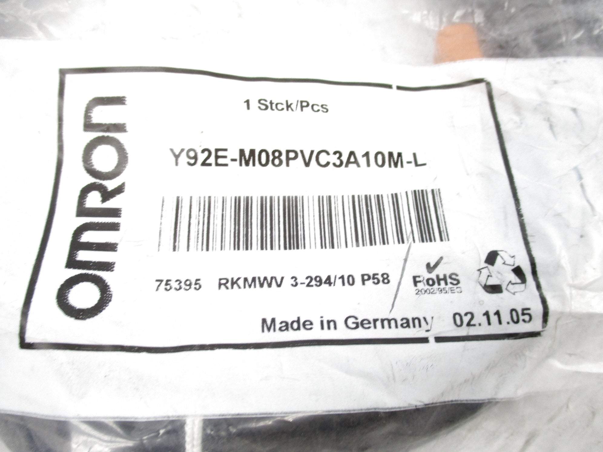 OMRON Y92E-M08PVC3A10M-L NSMP