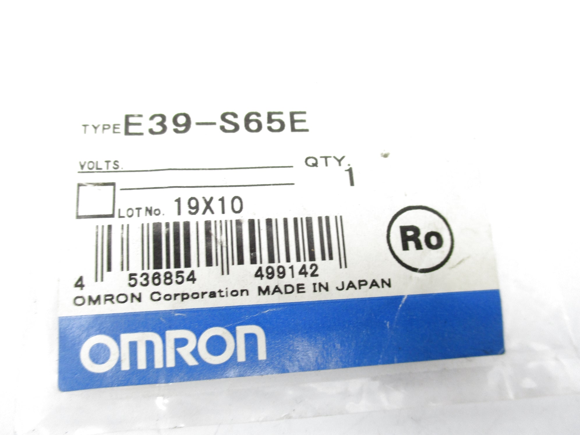 OMRON E39-S65E NSMP