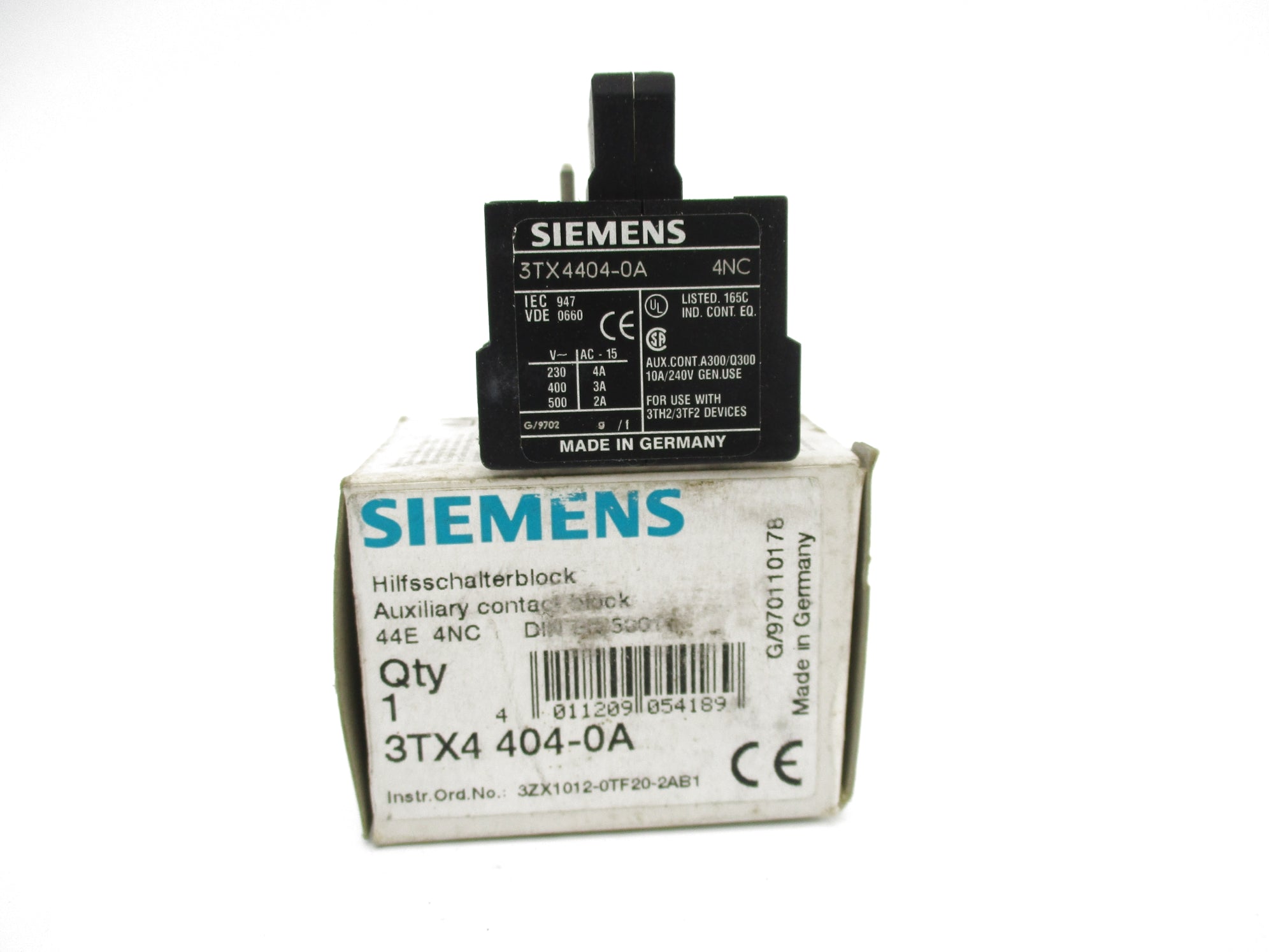 SIEMENS 3TX4404-0A NSMP