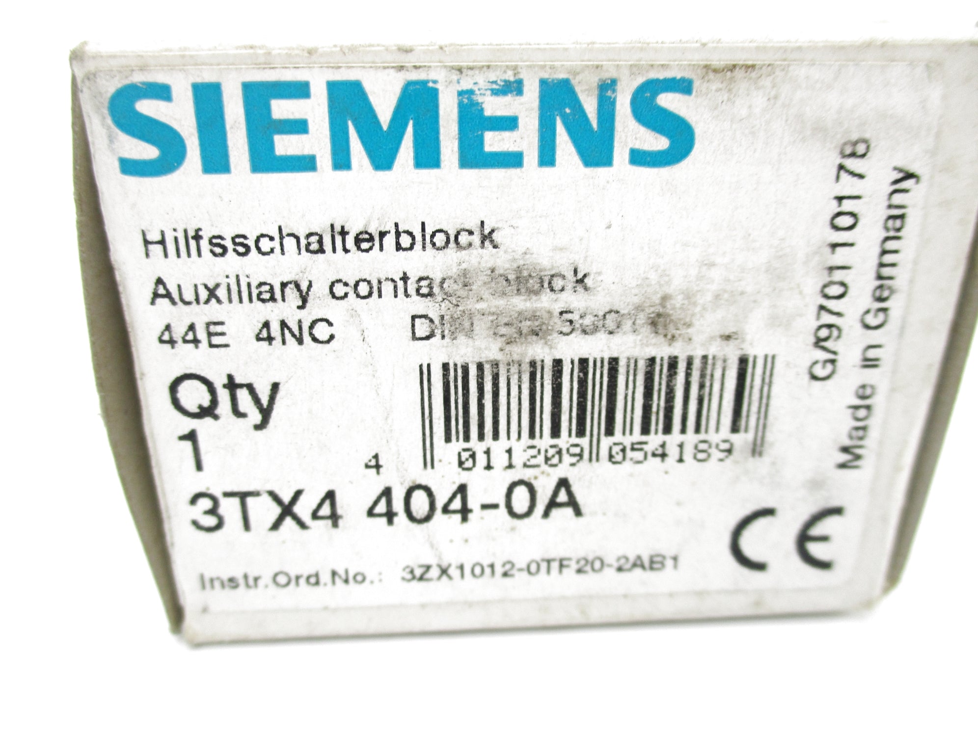 SIEMENS 3TX4404-0A NSMP