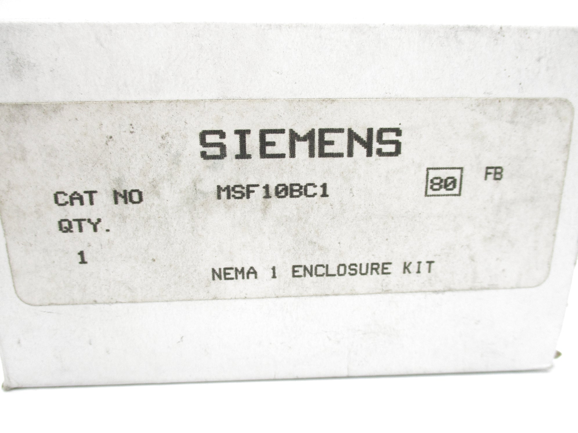 SIEMENS MSF10BC1 (AS PICTURED) NSMP