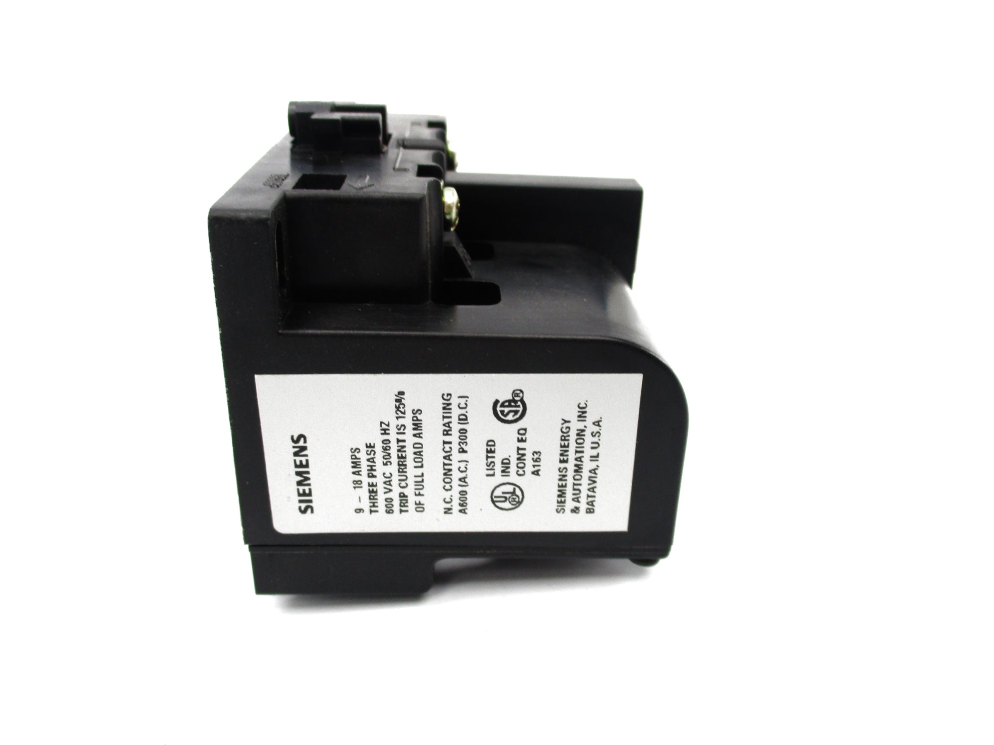 SIEMENS 48ASE3M20 SER. C 9-18A 600VAC NSNP