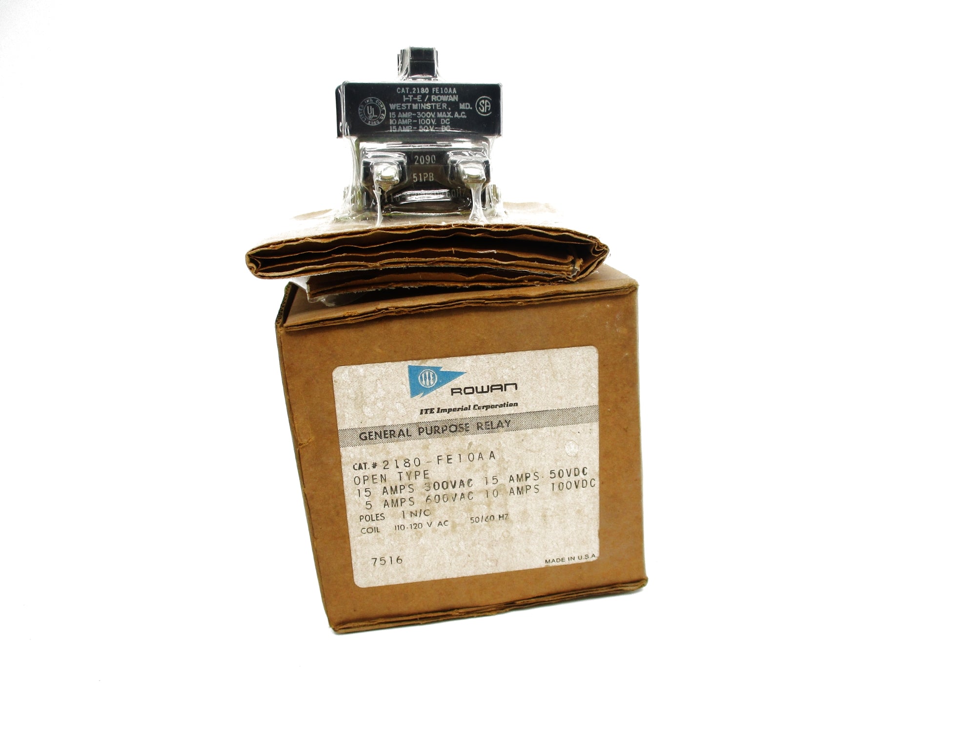 ROWAN 2180-FE10AA 110-120VAC 15A NSMP