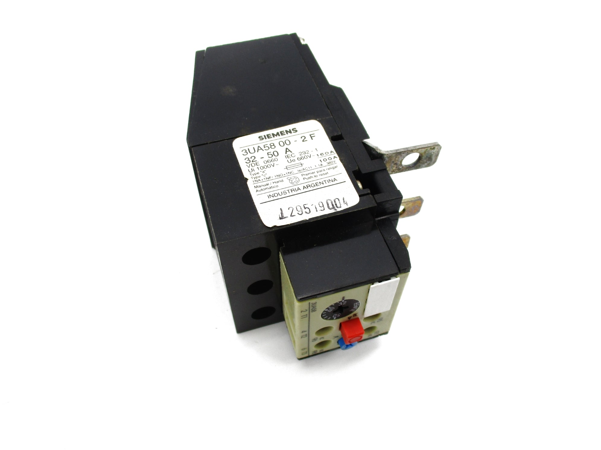 SIEMENS 3UA5800-2F 32-50A 1000V NSMP