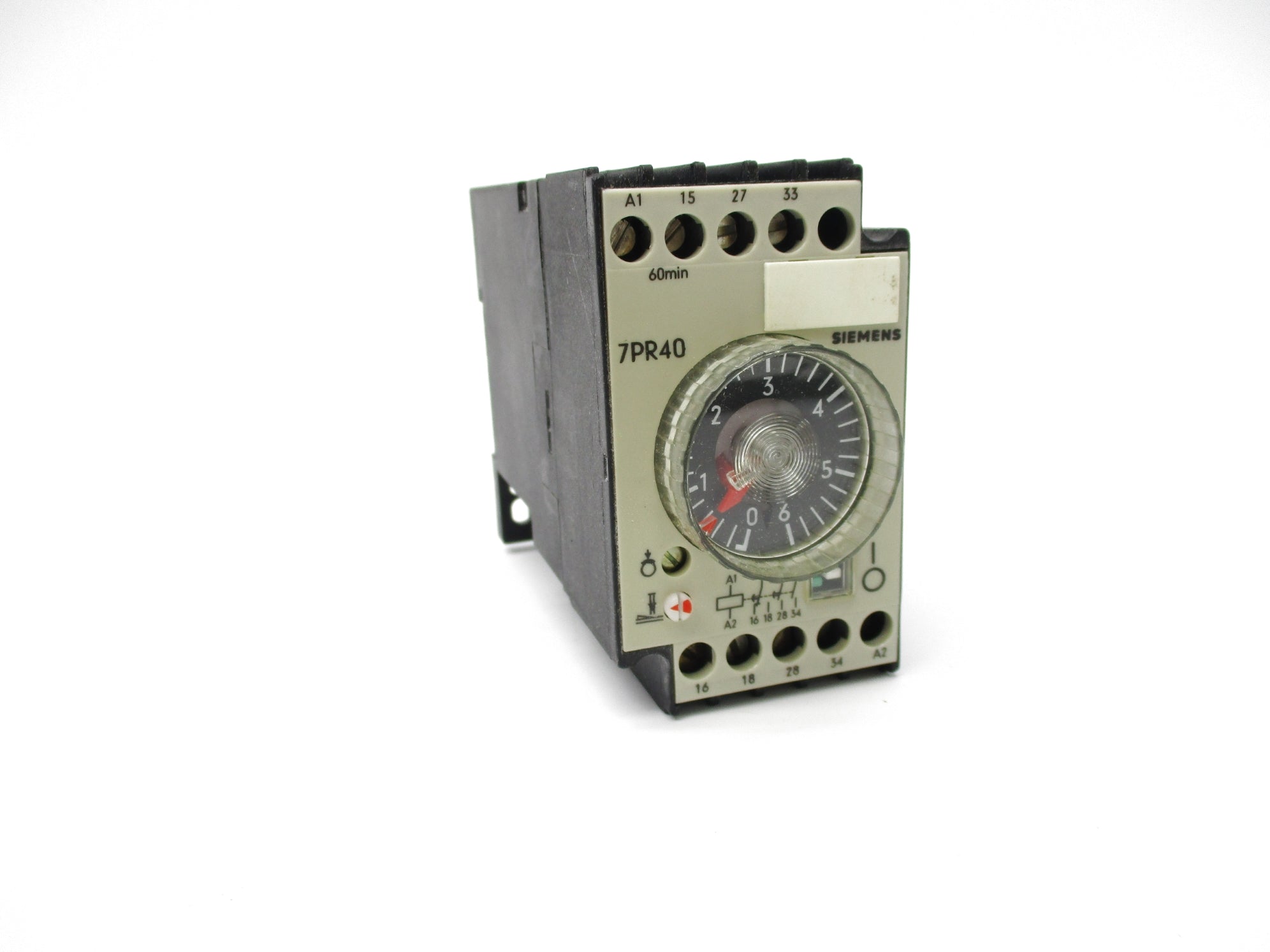 SIEMENS 7PR4040-4PH10 3A 120V 0-6MINS NSMP