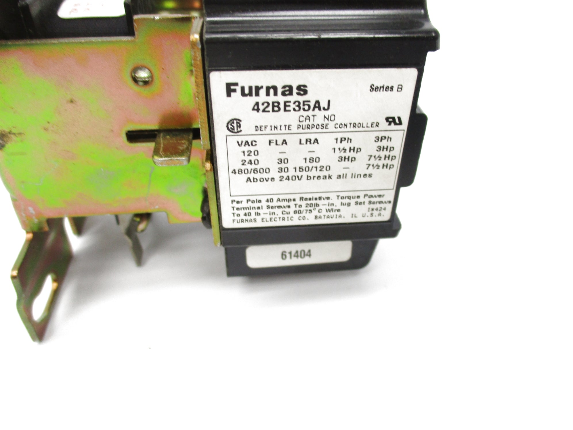 FURNAS 42BE35AJ SER. B 380/440V 440/480V 30A NSNP