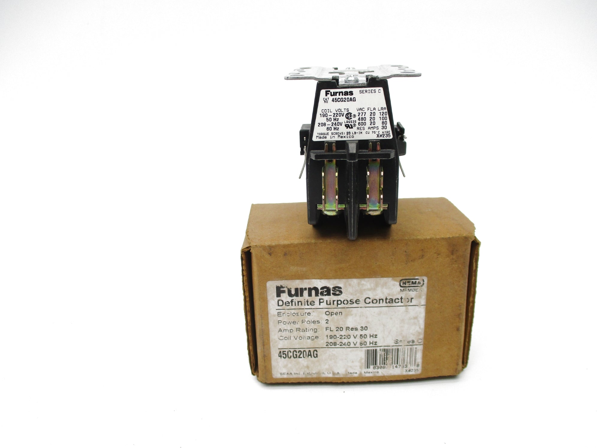 FURNAS 45CG20AG 190-220V 208-240V NSMP