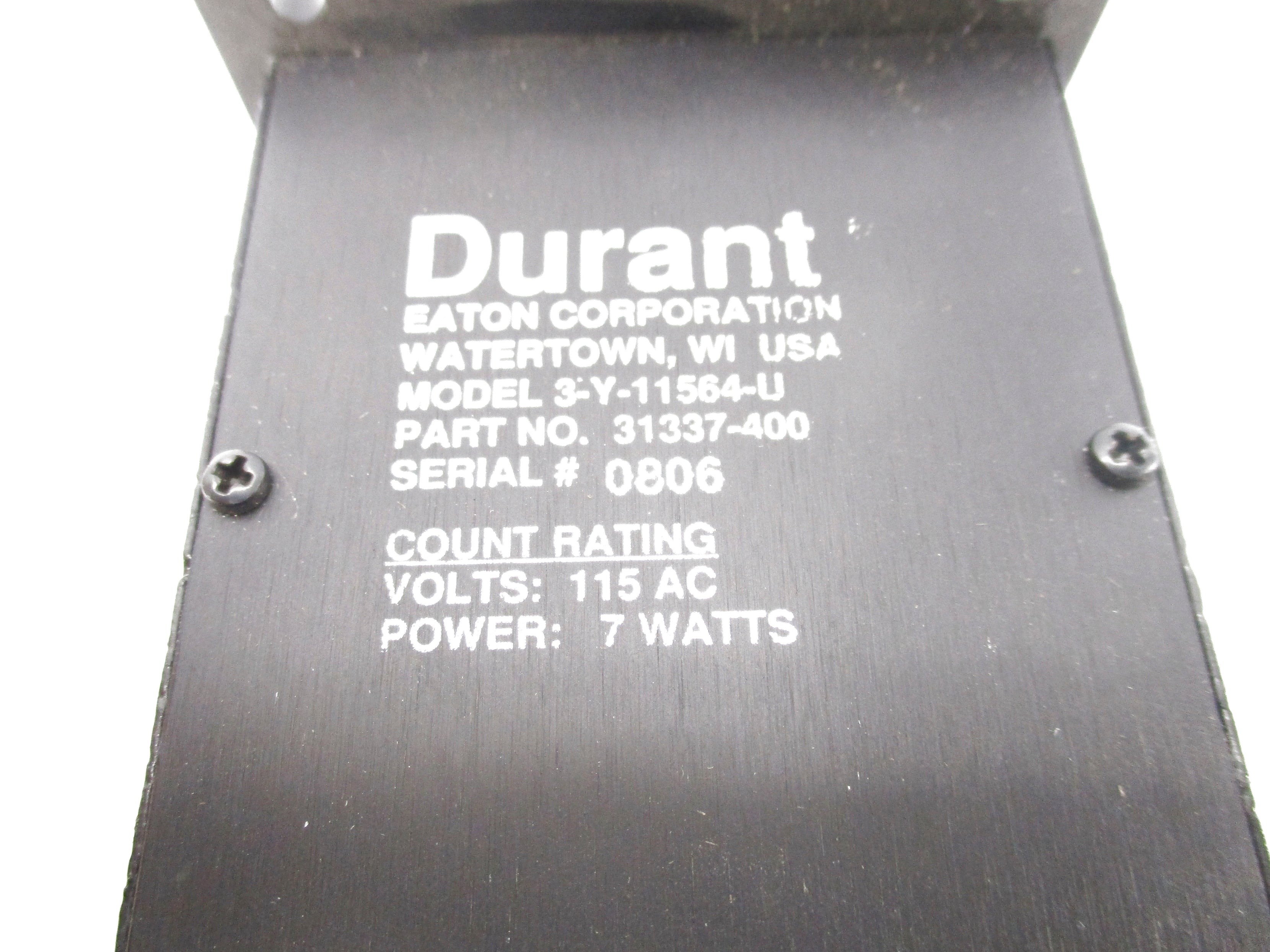 DURANT 3-Y-11564-U NSNP
