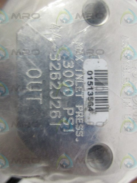 TESCOM 44-3262J261 PRESSURE REGULATOR 3000 PSI *NEW IN FACTORY BAG*