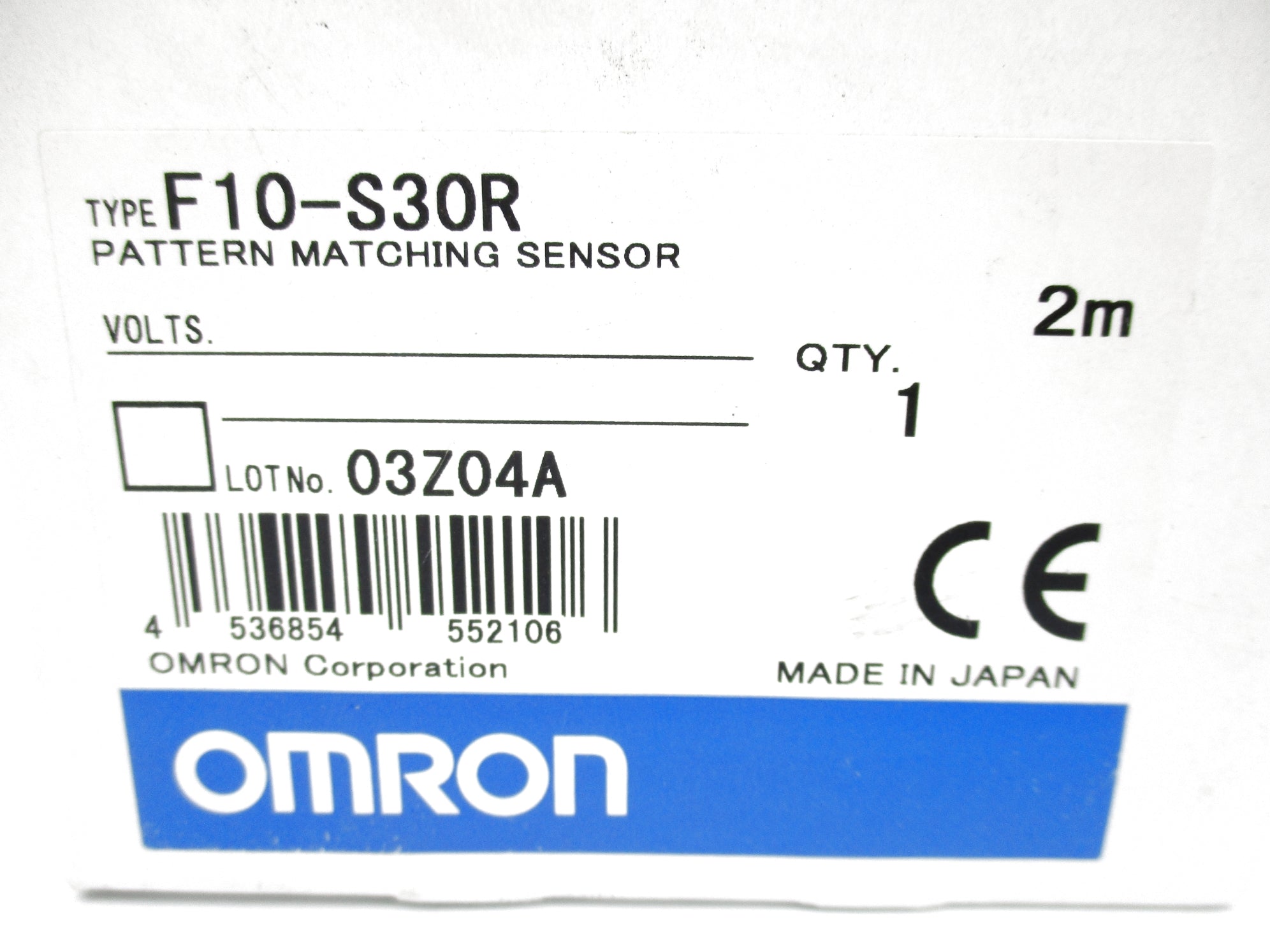 OMRON F10-S30R NSMP