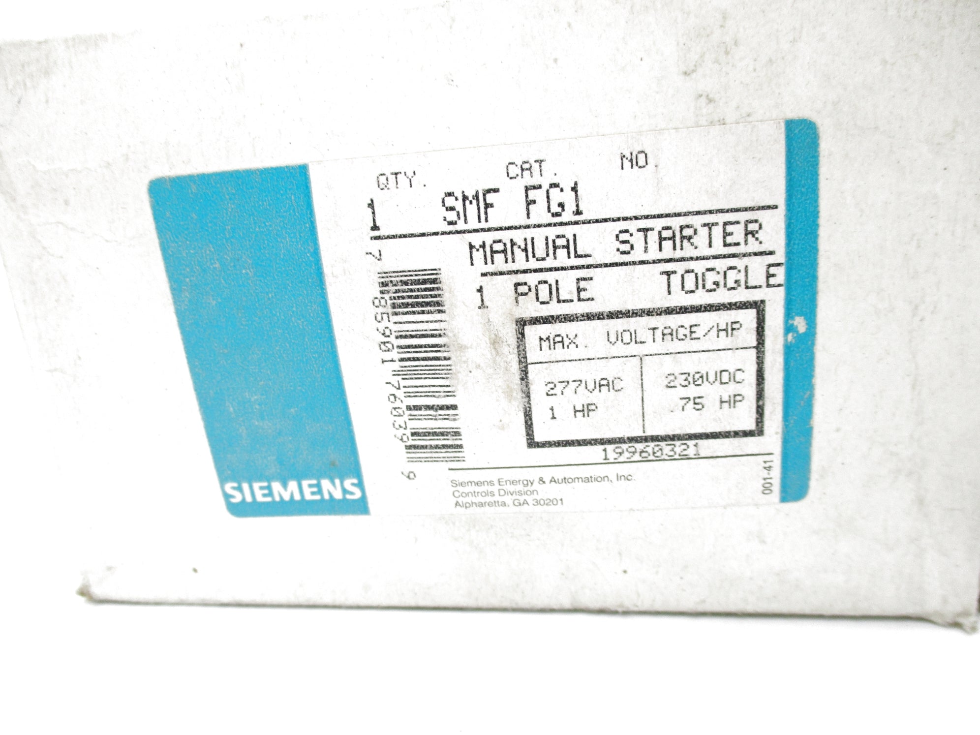 SIEMENS SMF FG1 NSMP