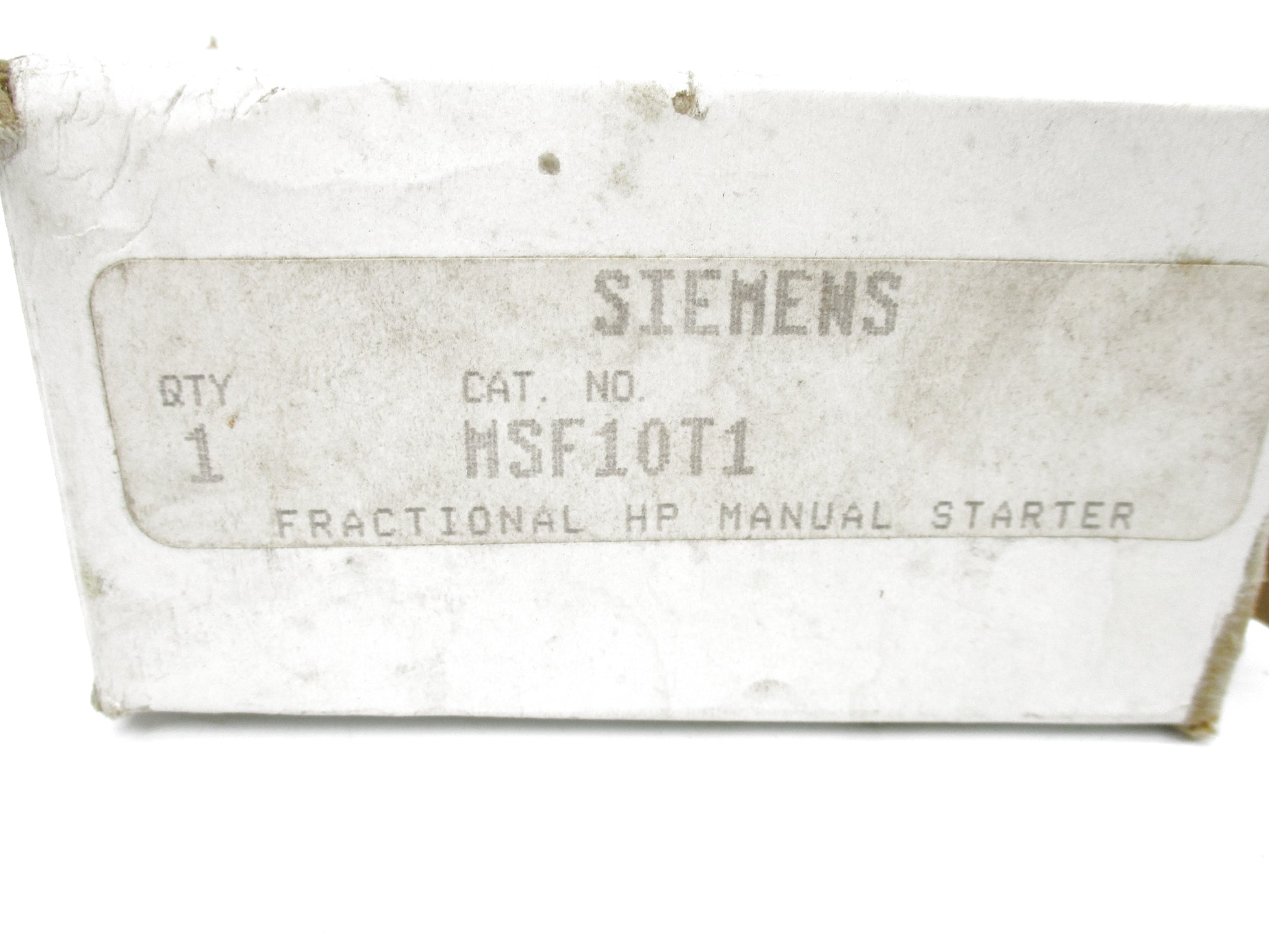 SIEMENS MSF10T1 NSMP