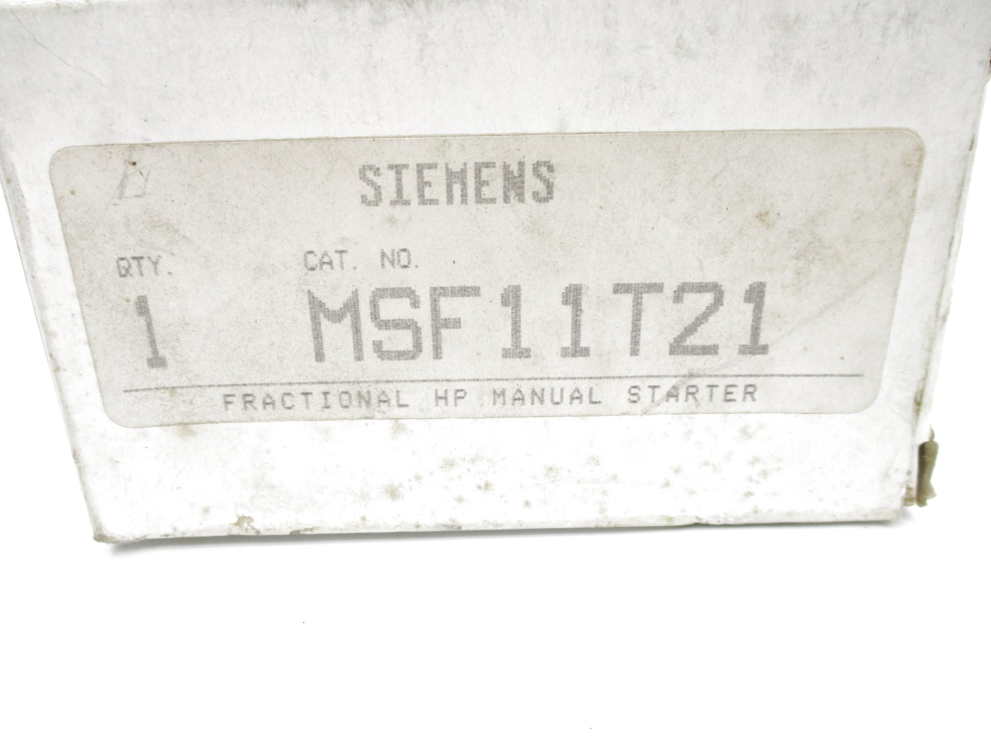 SIEMENS MSF11T21 NSMP