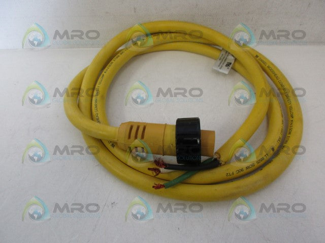 DANIEL WOODHEAD 32323 3P FEMALE CONNECTOR *USED*