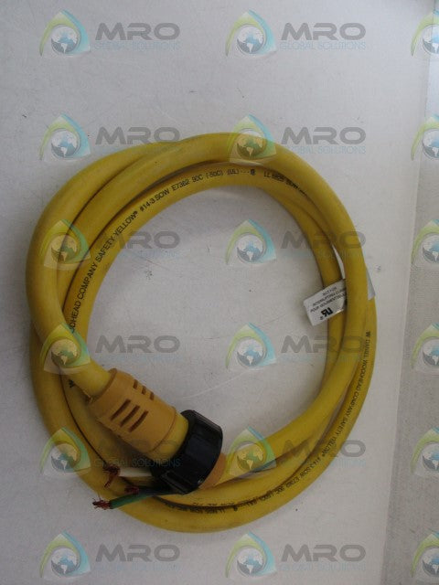 DANIEL WOODHEAD 32323 3P FEMALE CONNECTOR *USED*
