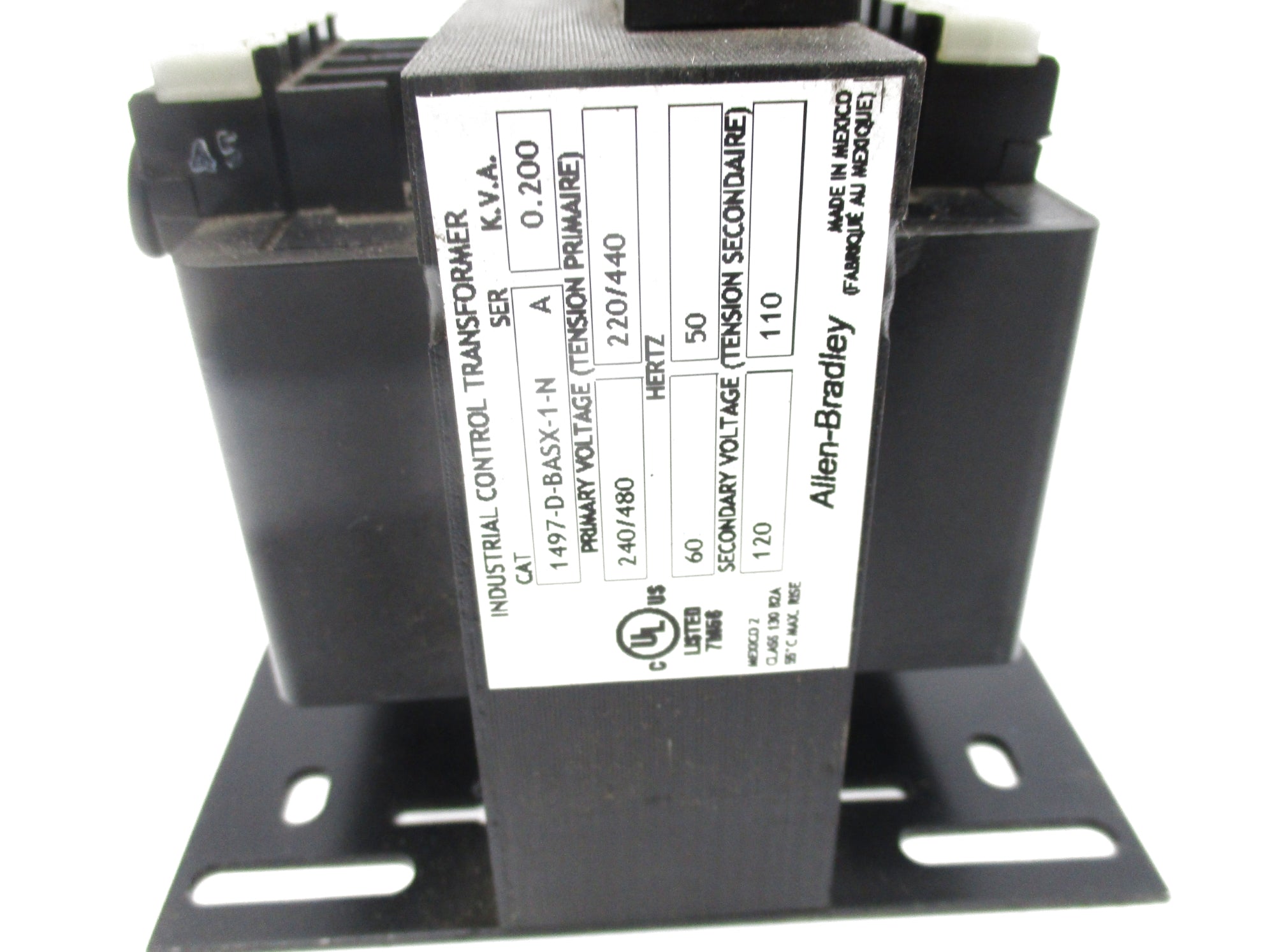 ALLEN BRADLEY 1497-D-BASX-1-N SER. A 240/480V NSNP
