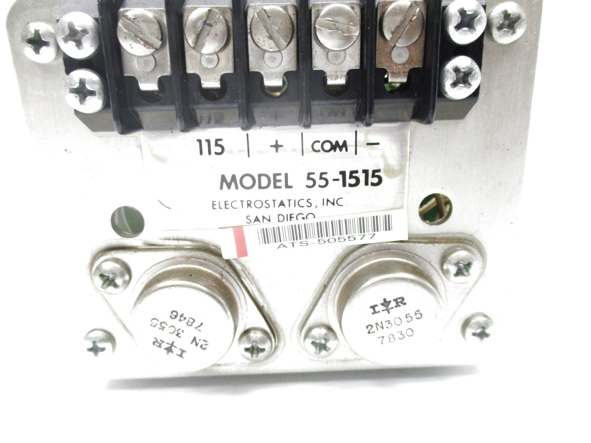 ELECTROSATICS 55-1515 UNMP
