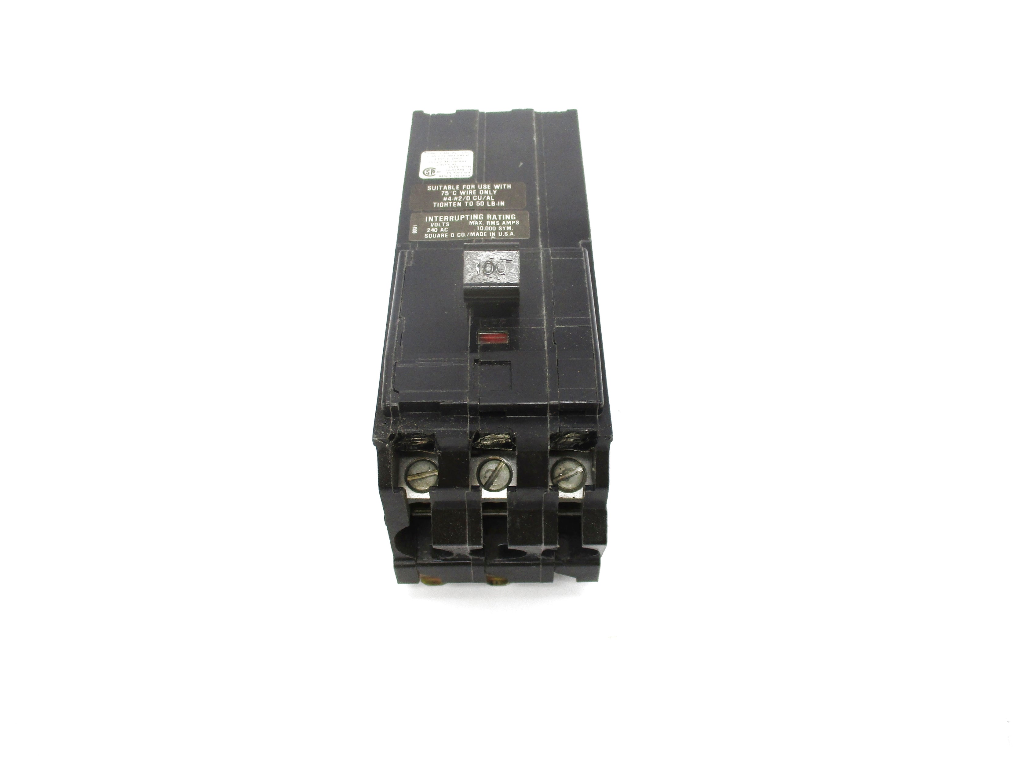 SQUARE D A1B3100 240V 100A NSNP