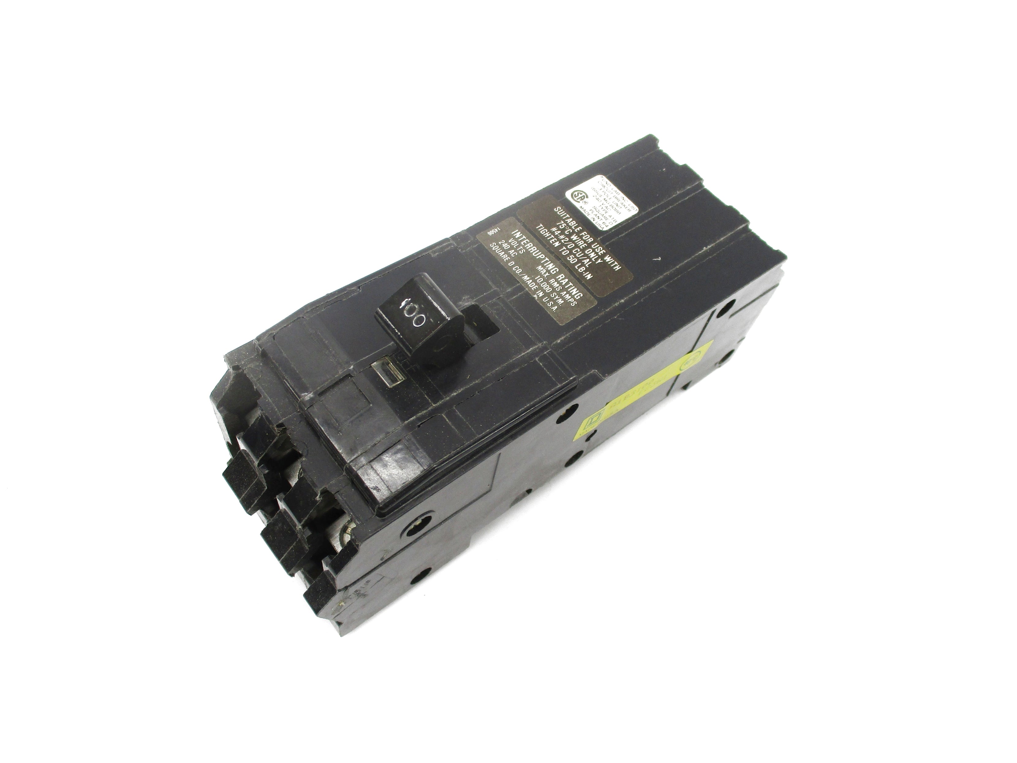 SQUARE D A1B3100 240V 100A NSNP
