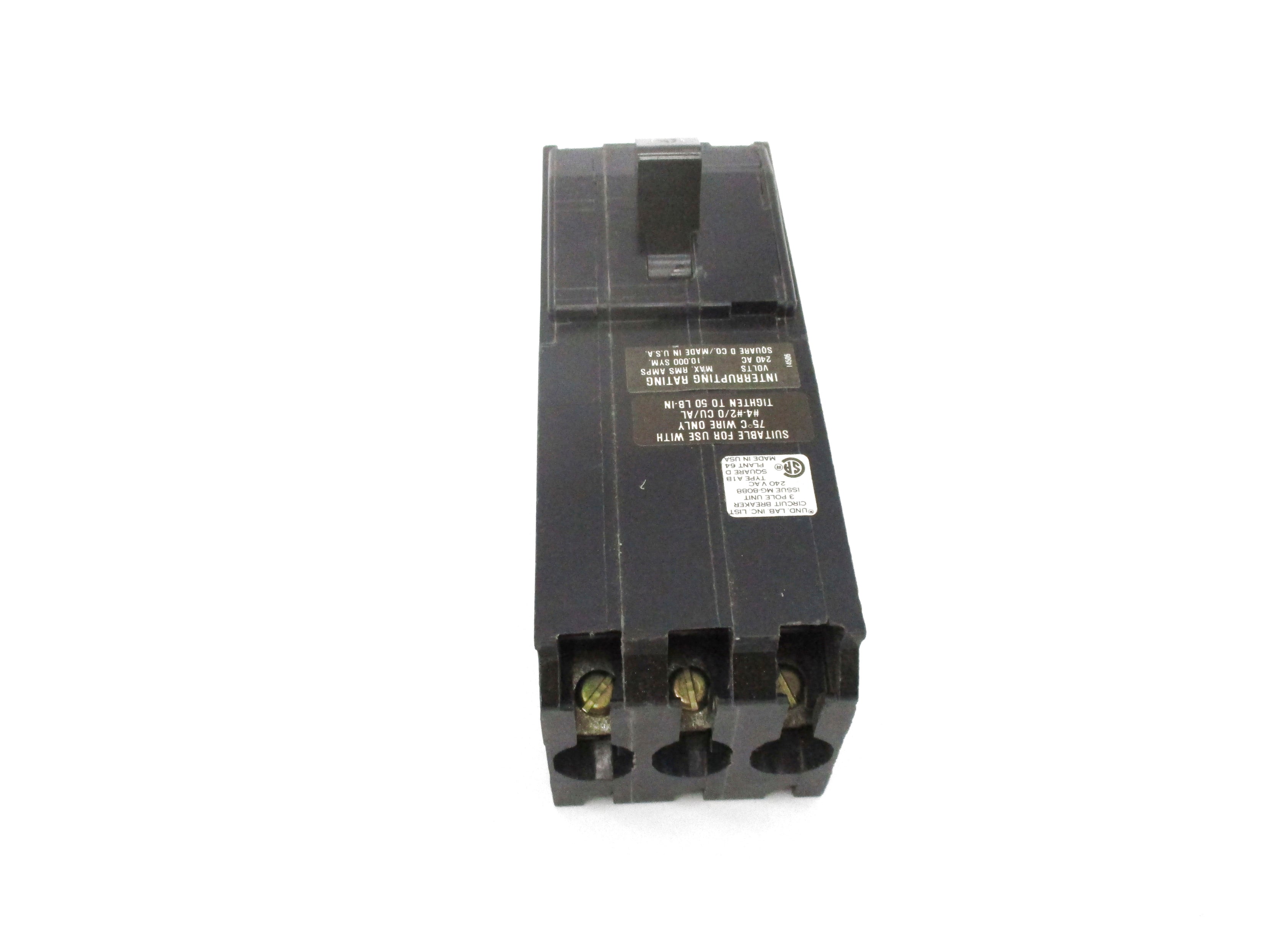 SQUARE D A1B3100 240V 100A NSNP