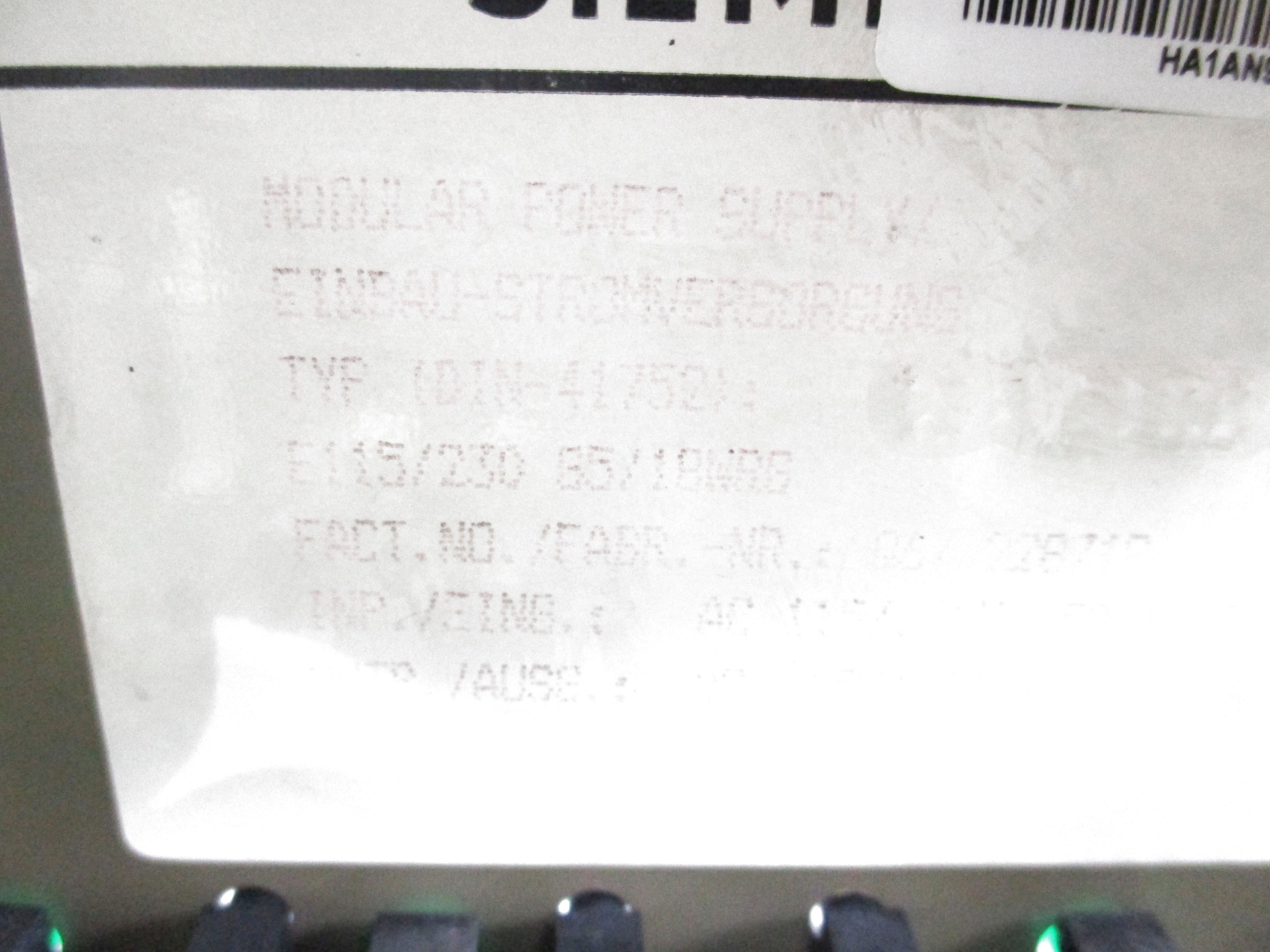 SIEMENS DIN-41752 NSNP