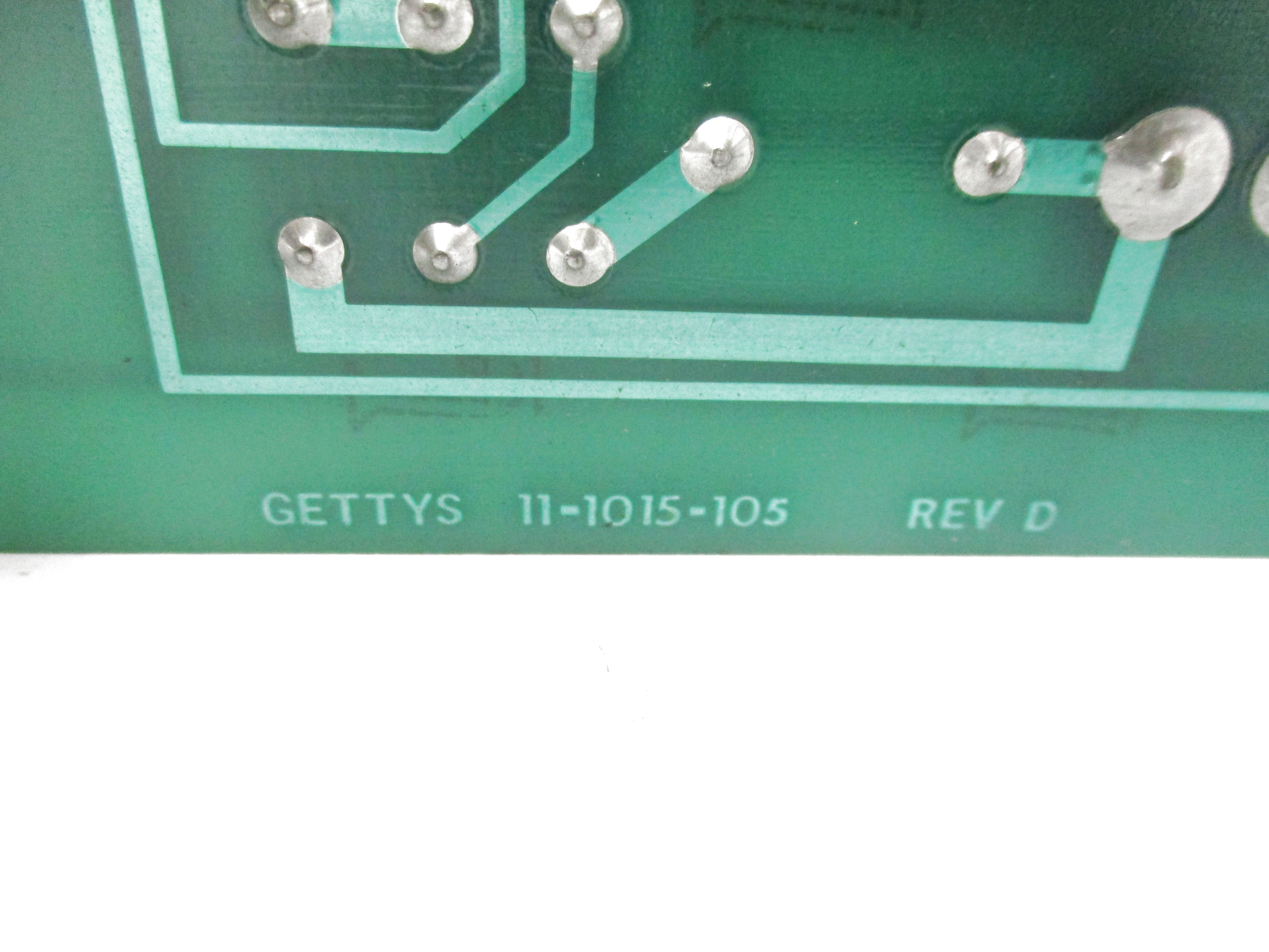 GETTYS 11-1015-105 REV. D UNMP