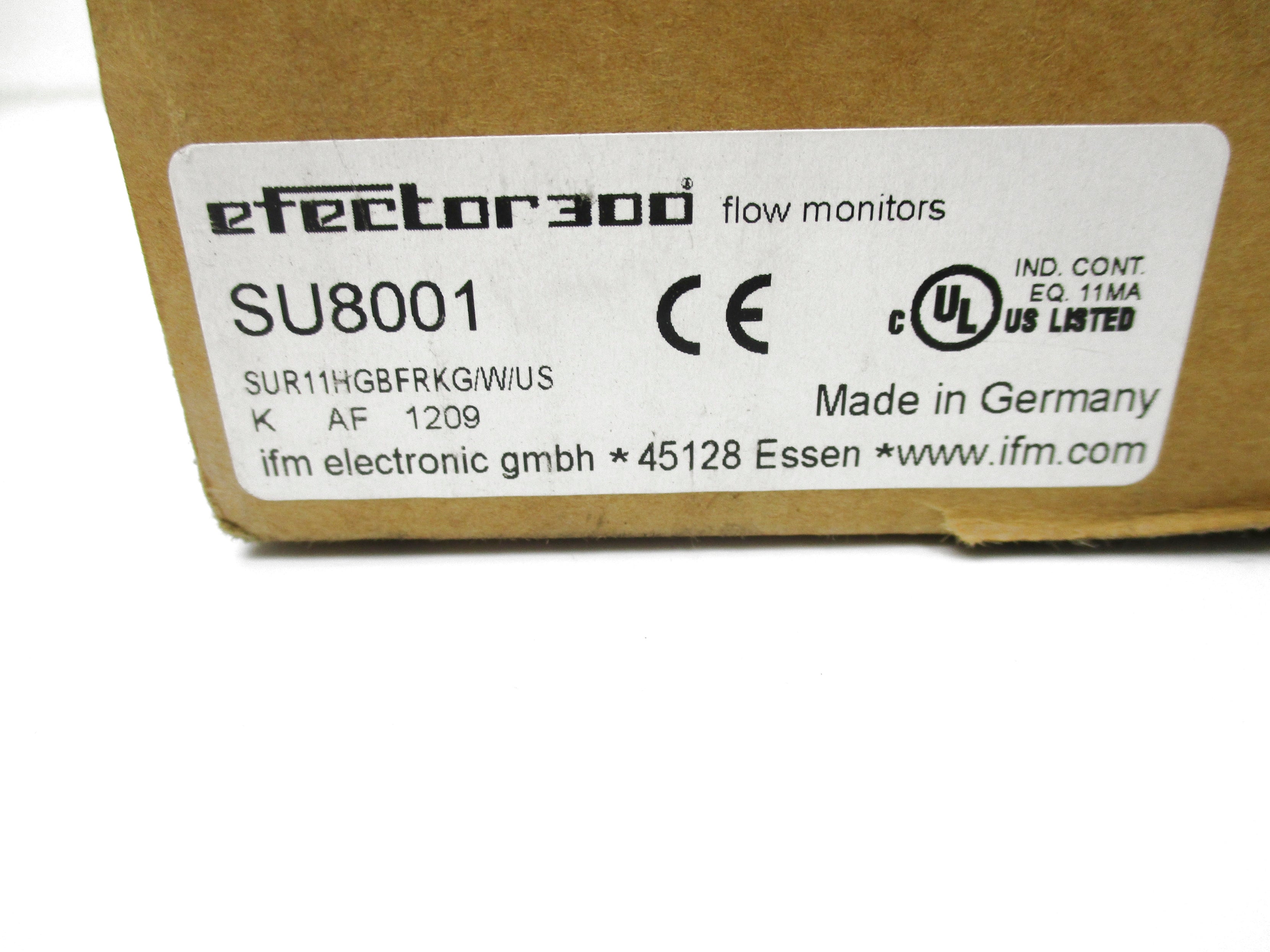 IFM EFECTOR SU8001 NSMP