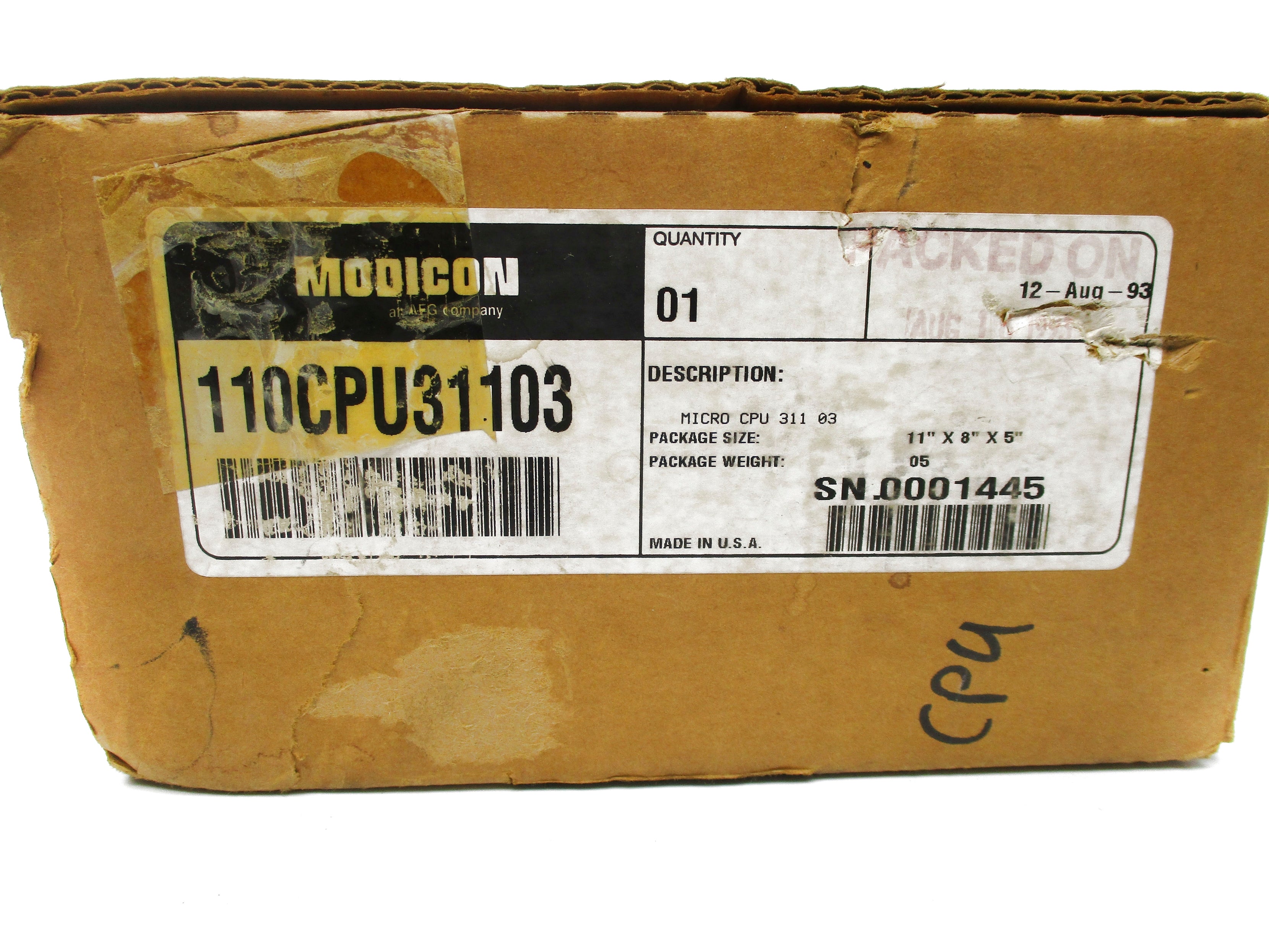 MODICON 110CPU31103 NSMP
