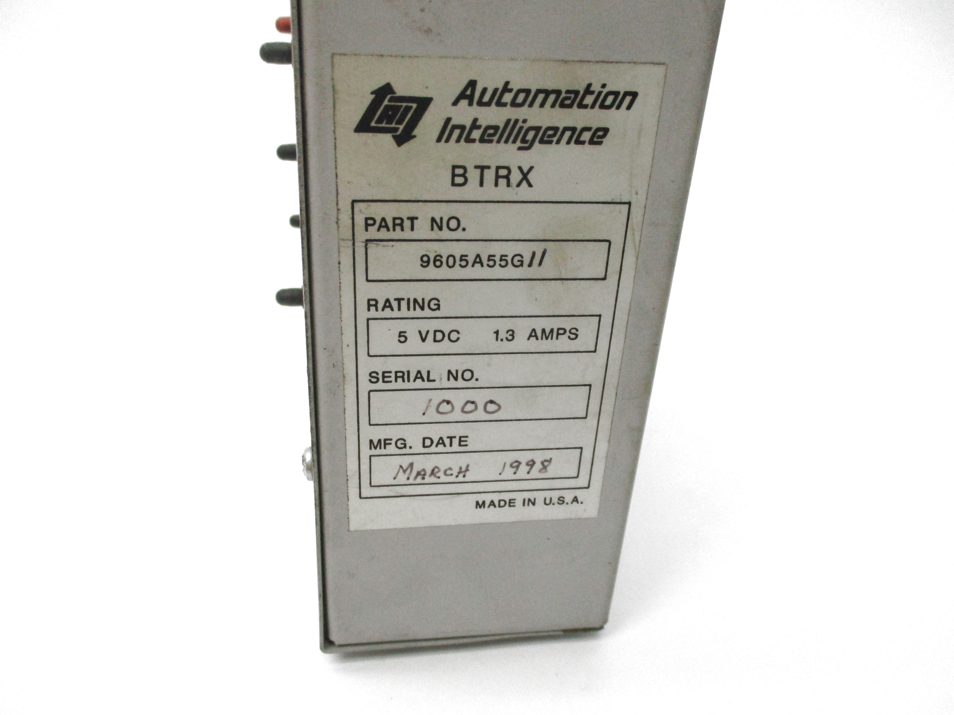 AUTOMATION INTELLIGENCE 9605A55G NSNP