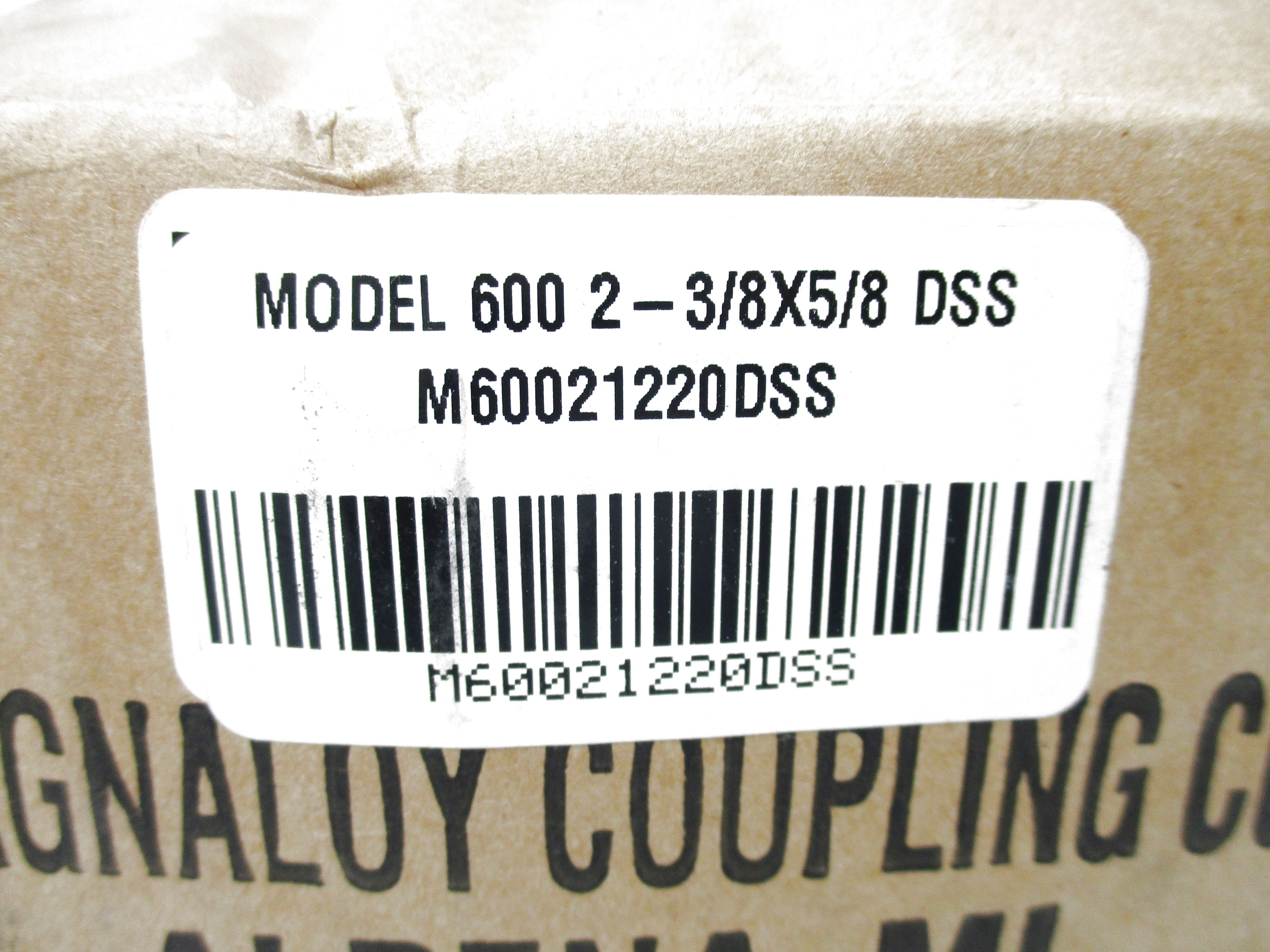 MAGNALOY COUPLING 6002-3/8X5/8 NSMP