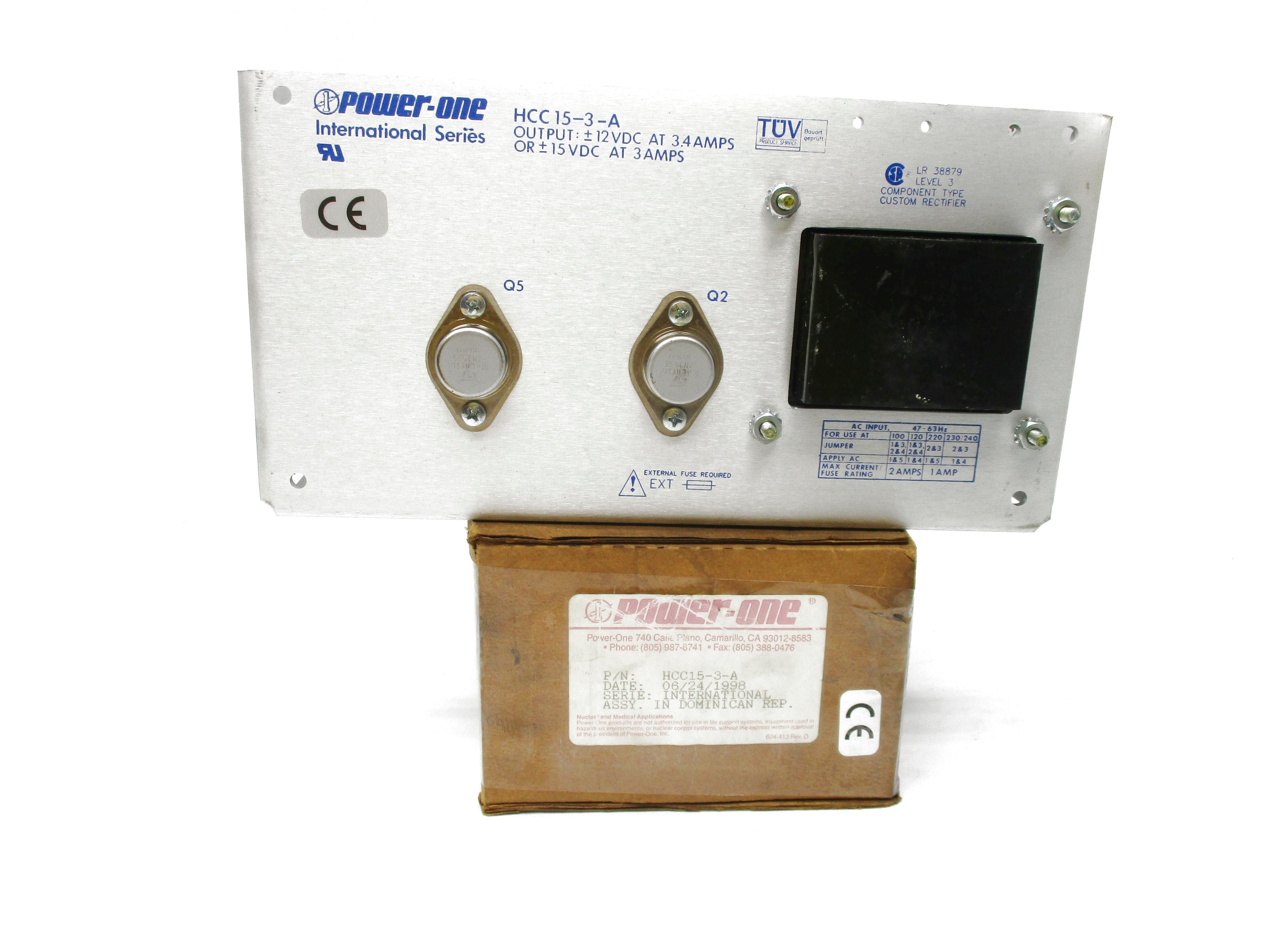 POWER -ONE HCC15-3-A NSMP
